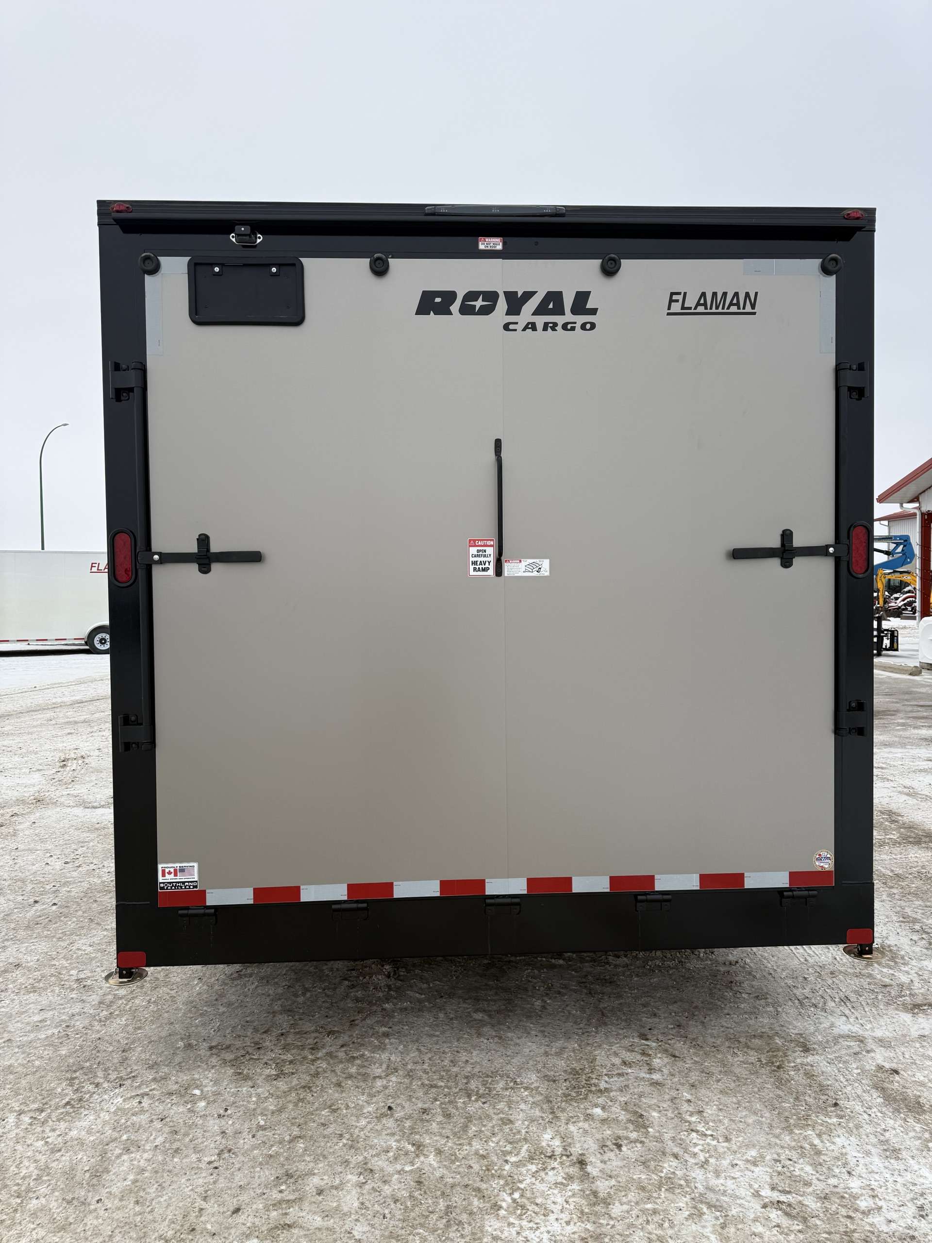 2026 Royal LCH 8'6" x 16' + V-Nose Cargo Trailer