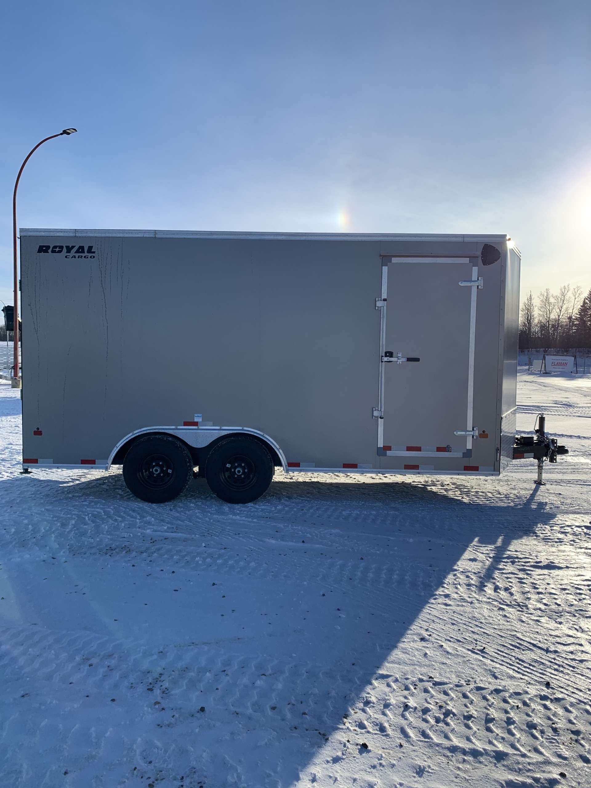 2026 Royal LCH 8'6" x 16' + V-Nose Cargo Trailer