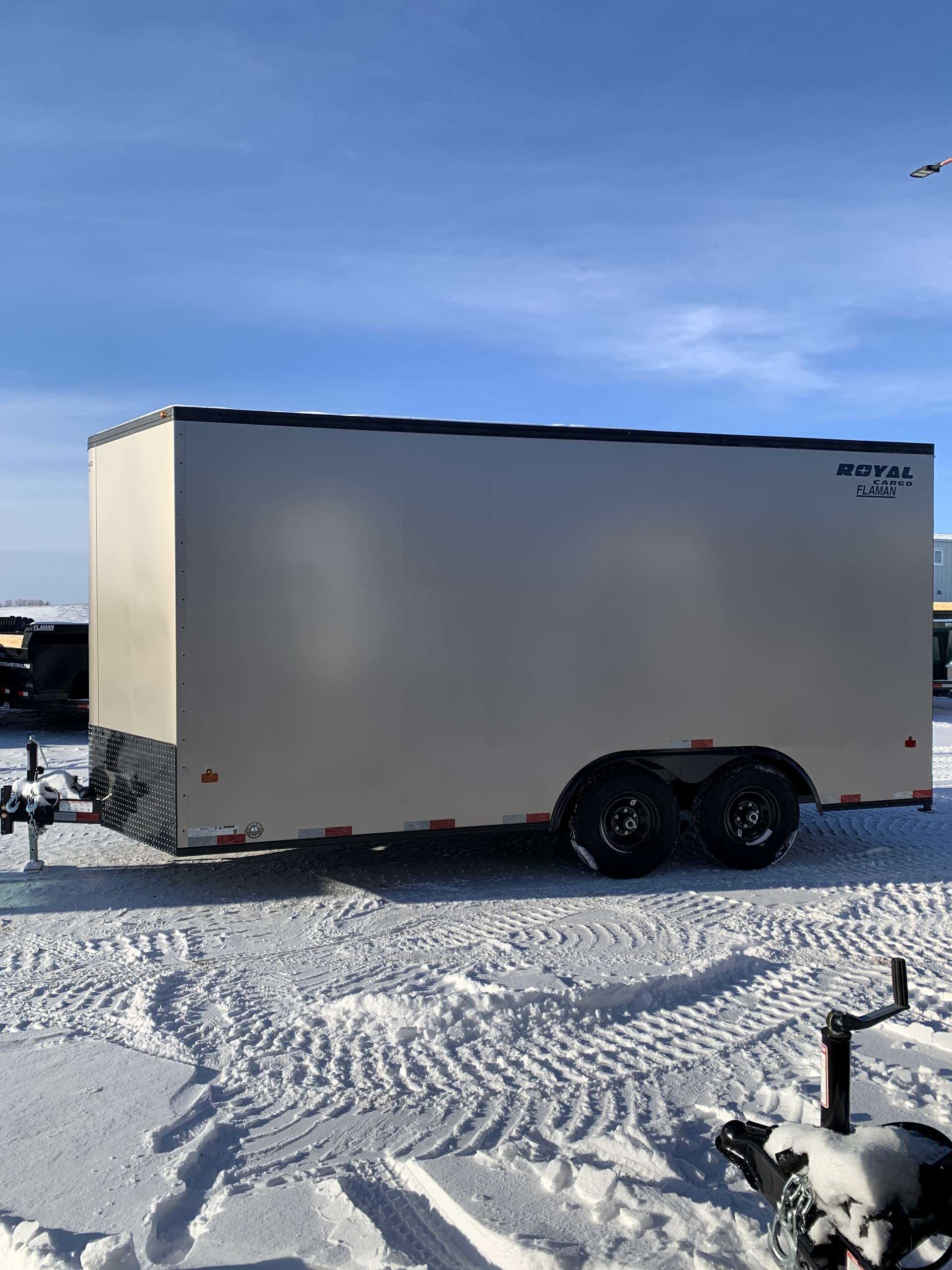 2026 Royal LCH 8'6" x 16' + V-Nose Cargo Trailer