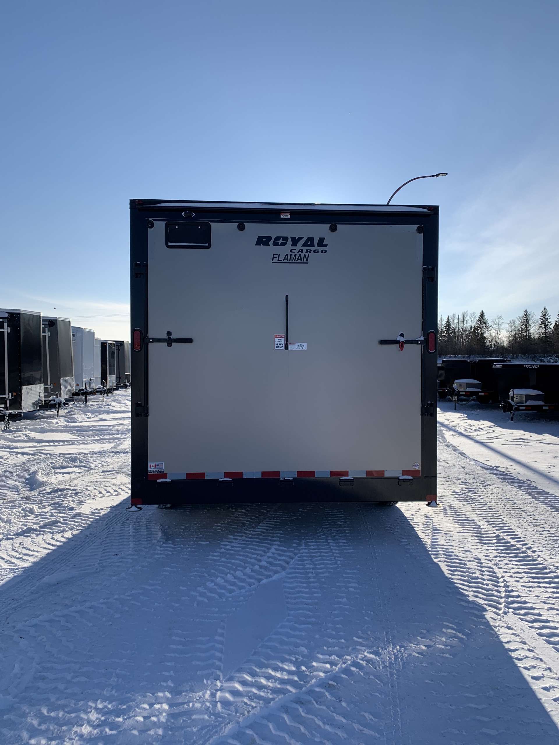 2026 Royal LCH 8'6" x 16' + V-Nose Cargo Trailer