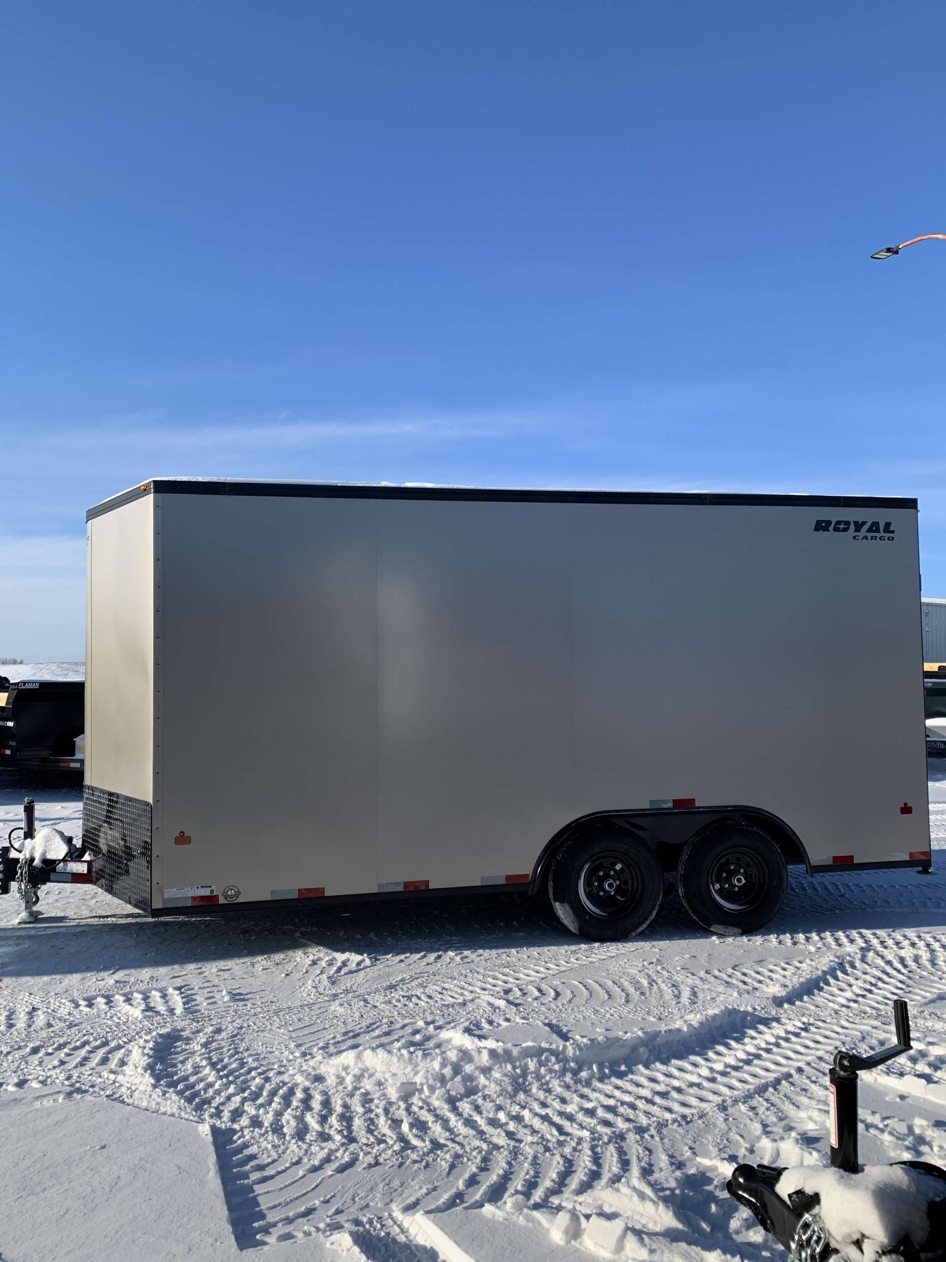 2026 Royal LCH 8'6" x 16' + V-Nose Cargo Trailer