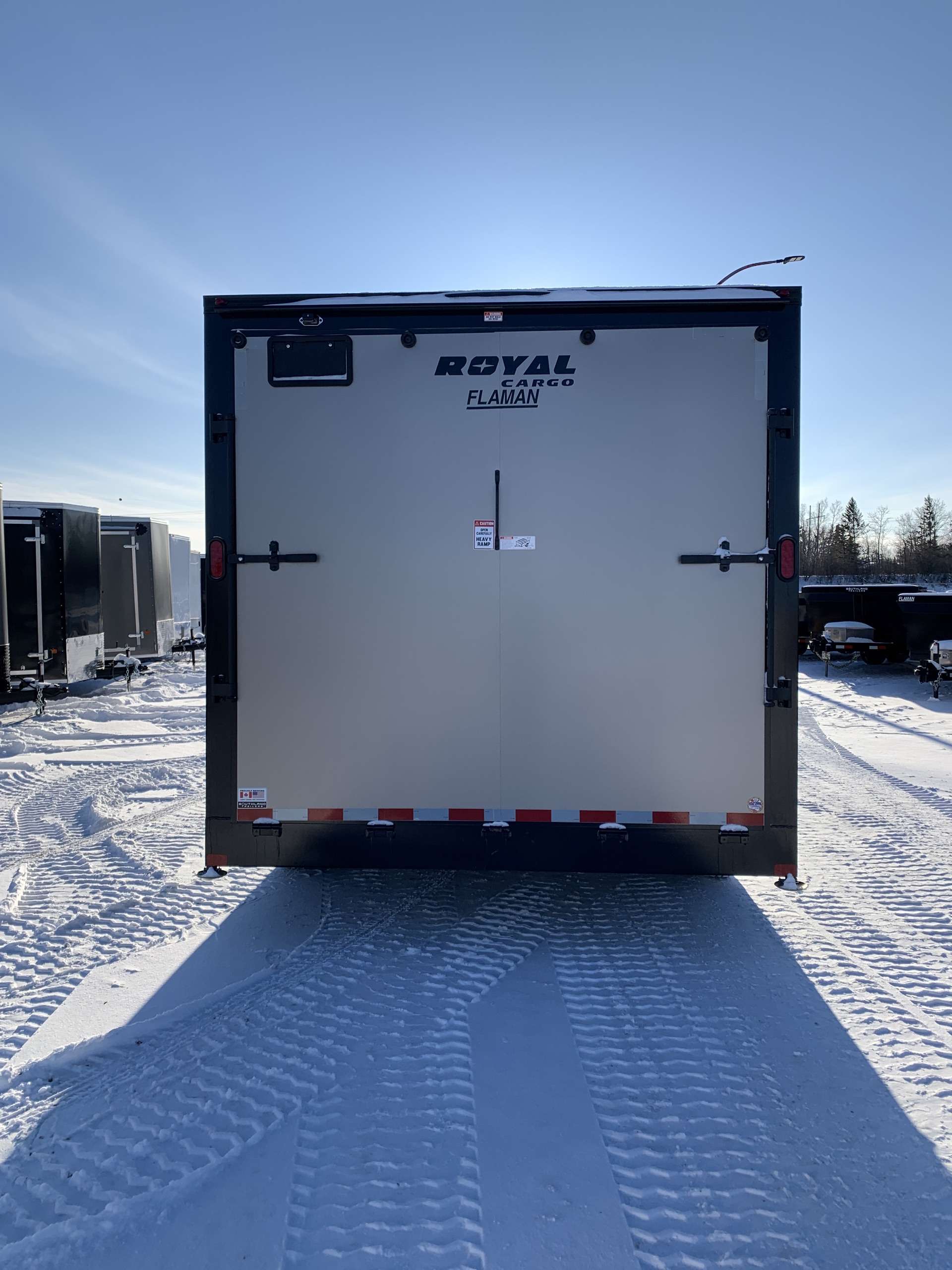 2026 Royal LCH 8'6" x 16' + V-Nose Cargo Trailer