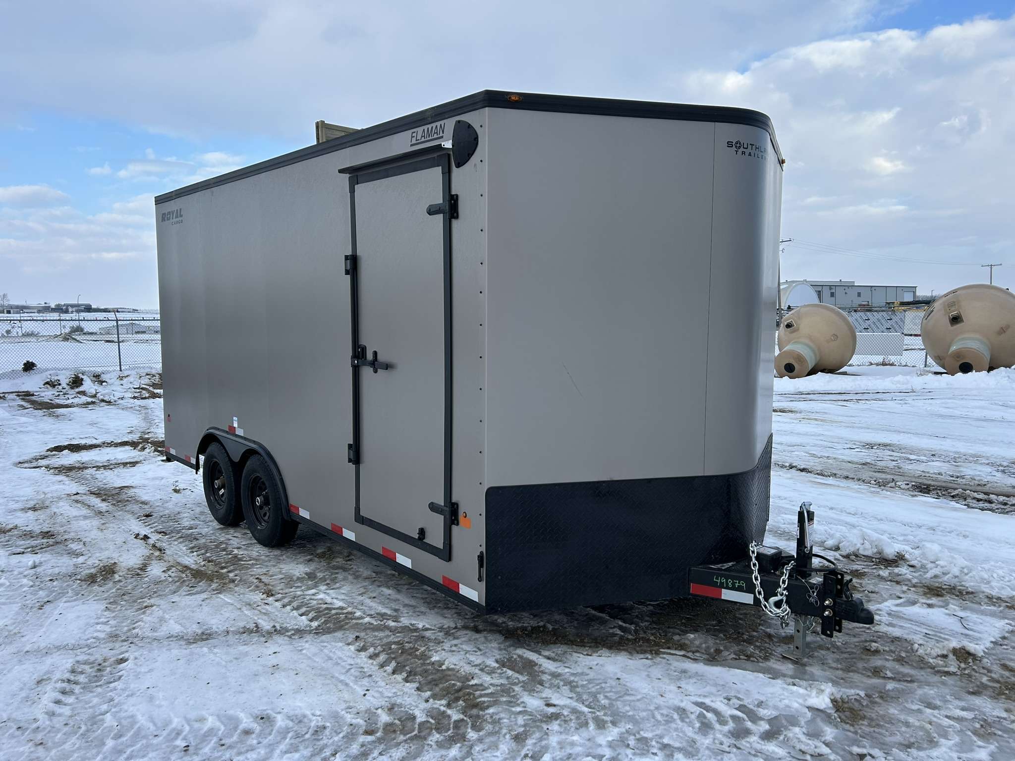 2026 Royal LCH 8'6" x 16' + V-Nose Cargo Trailer