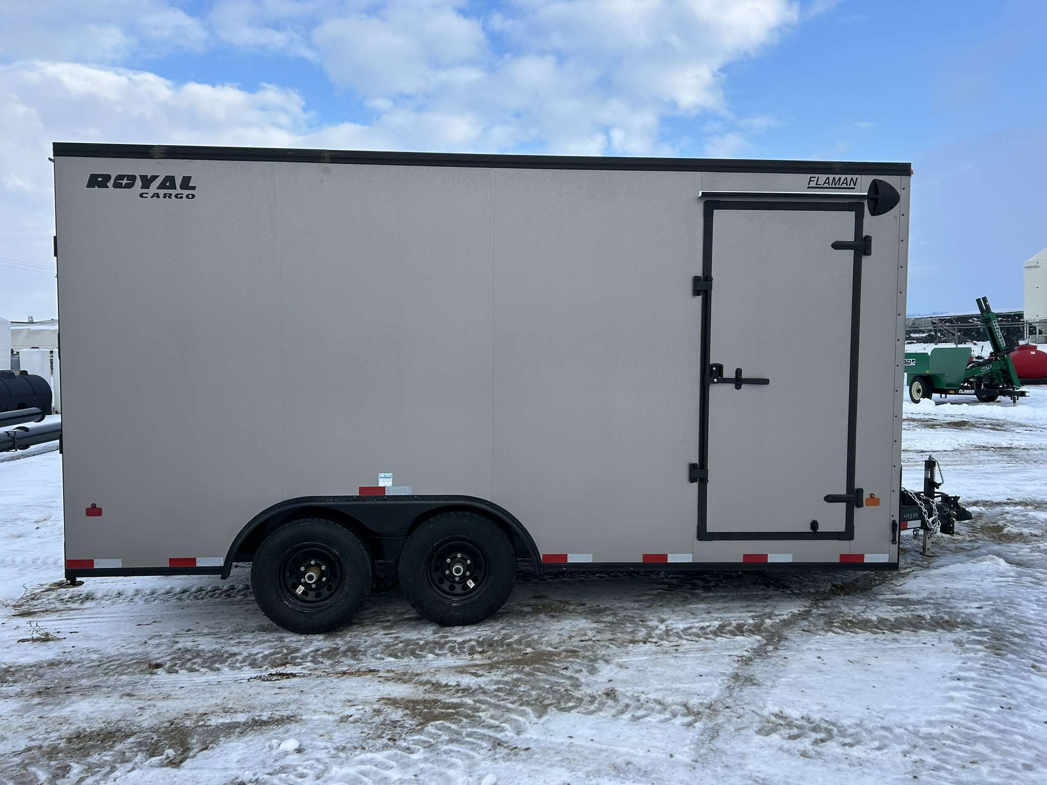 2026 Royal LCH 8'6" x 16' + V-Nose Cargo Trailer
