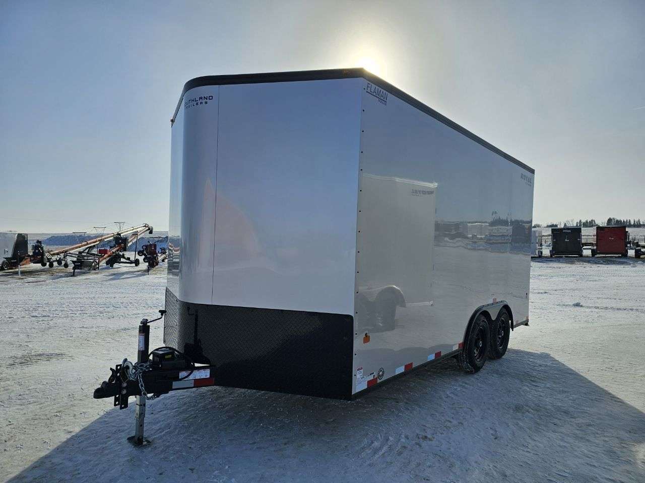 2026 Royal LCH 8'6" x 16' + V-Nose Cargo Trailer