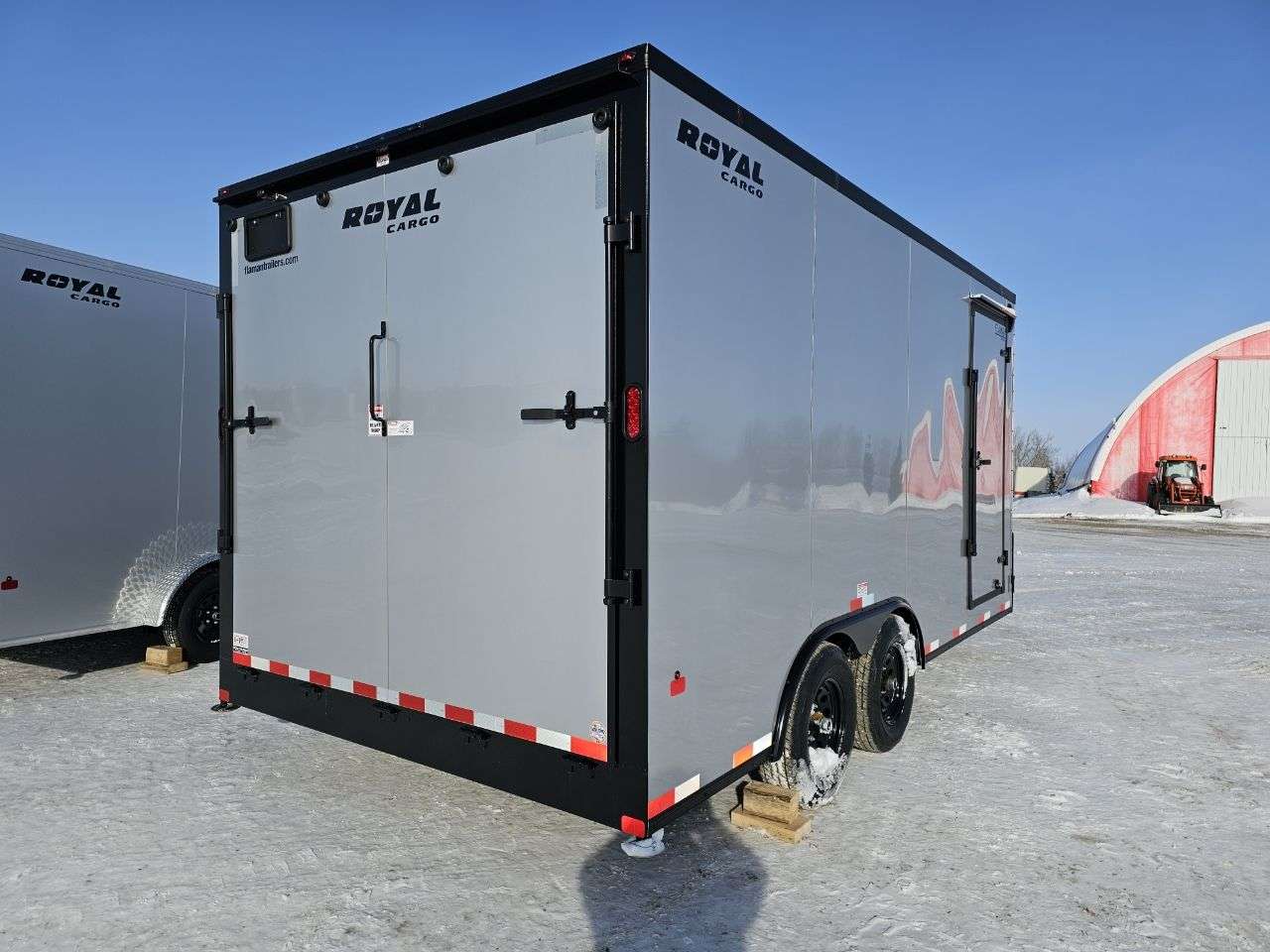 2026 Royal LCH 8'6" x 16' + V-Nose Cargo Trailer