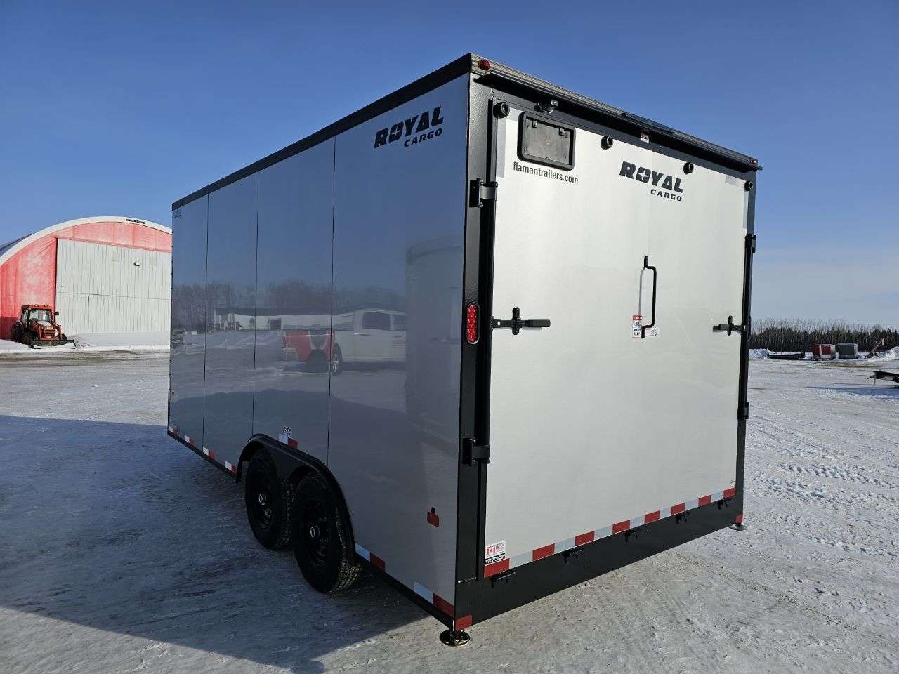 2026 Royal LCH 8'6" x 16' + V-Nose Cargo Trailer