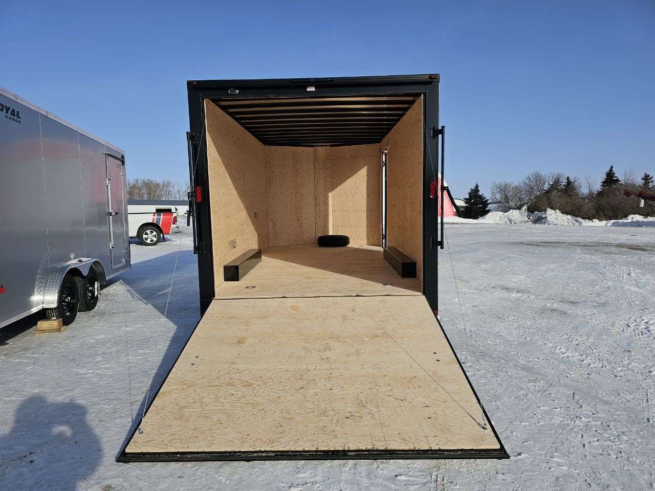 2026 Royal LCH 8'6" x 16' + V-Nose Cargo Trailer