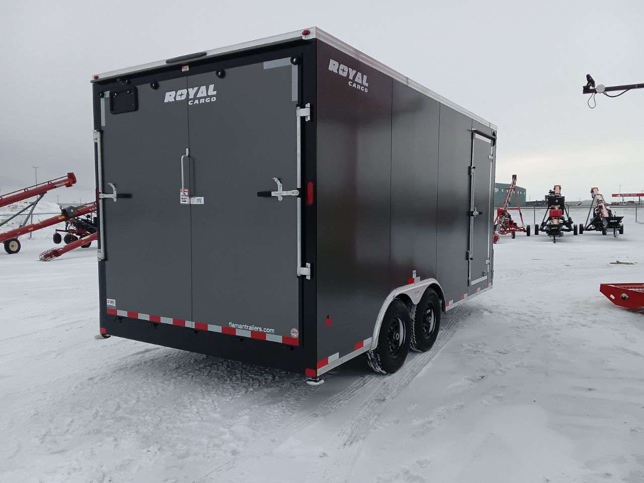 2026 Royal LCH 8'6" x 16' + V-Nose Cargo Trailer