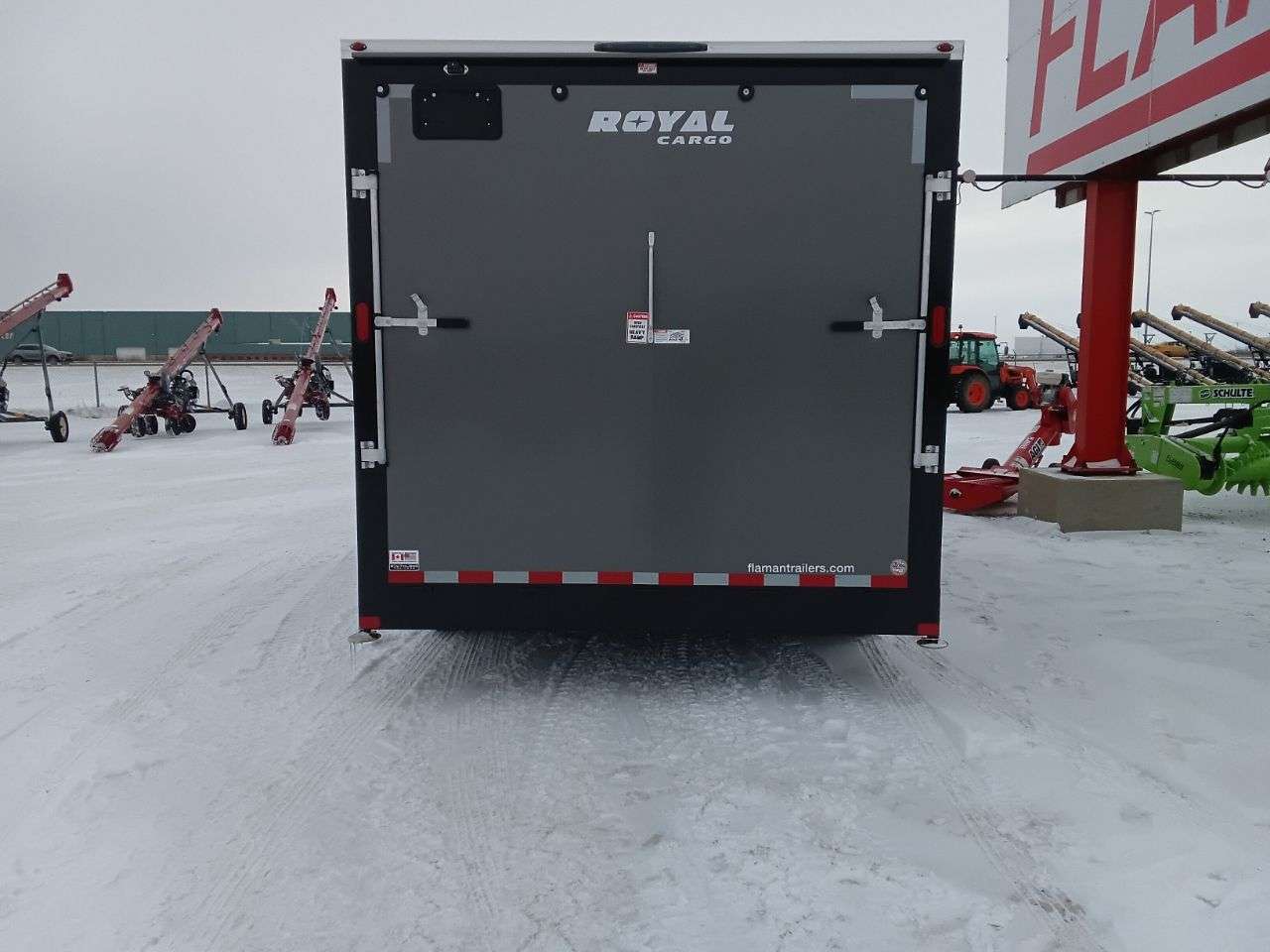 2026 Royal LCH 8'6" x 16' + V-Nose Cargo Trailer