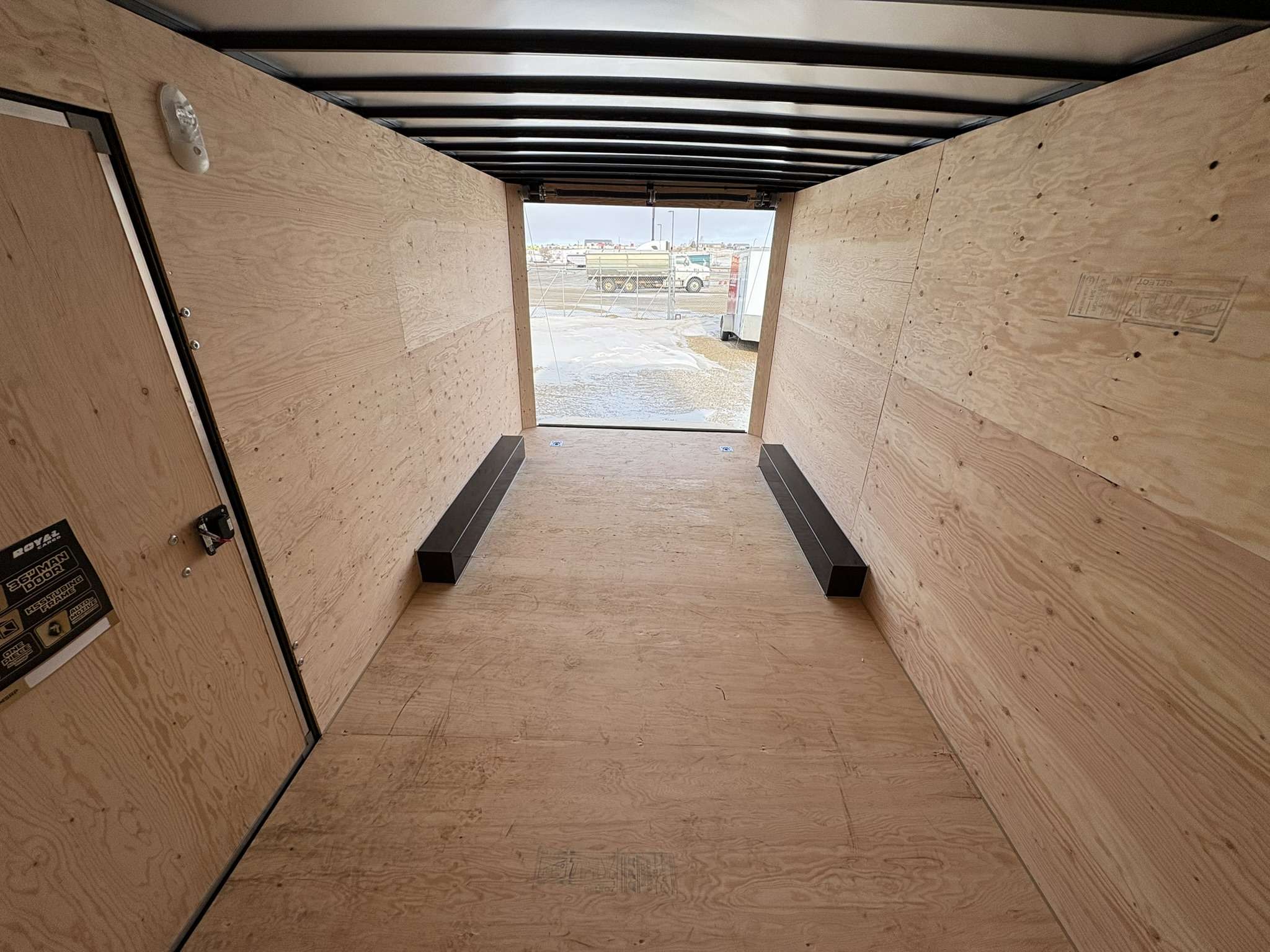 2026 Royal LCH 8'6" x 16' + V-Nose Cargo Trailer