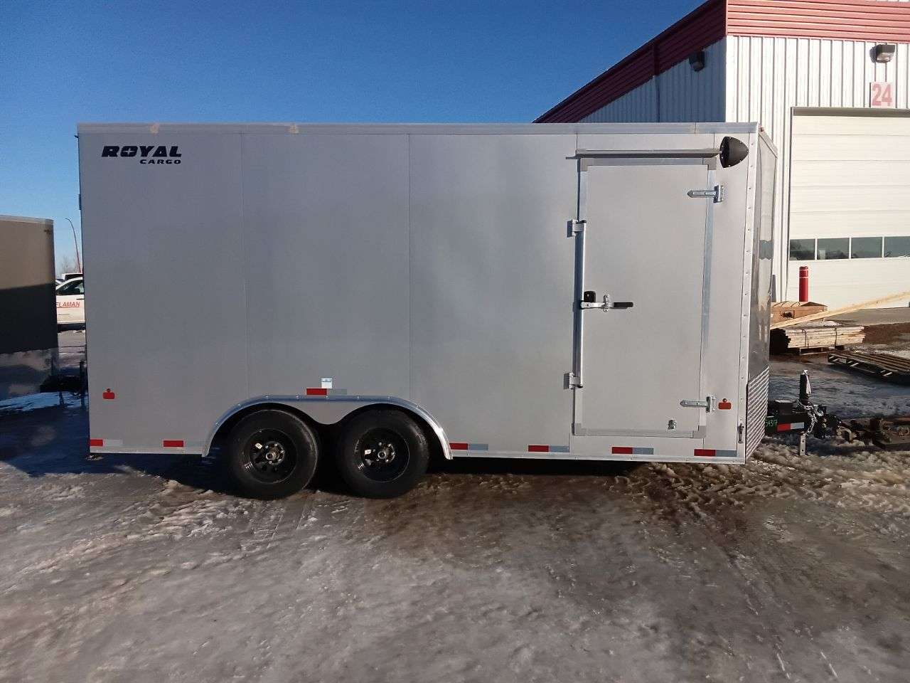 2026 Royal LCH 8'6" x 16' + V-Nose Cargo Trailer