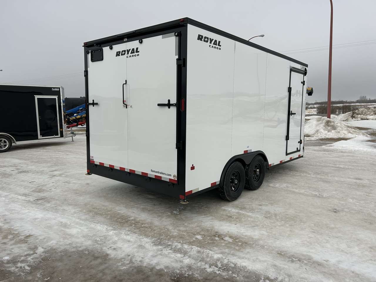 2026 Royal LCH 8'6" x 16' + V-Nose Cargo Trailer