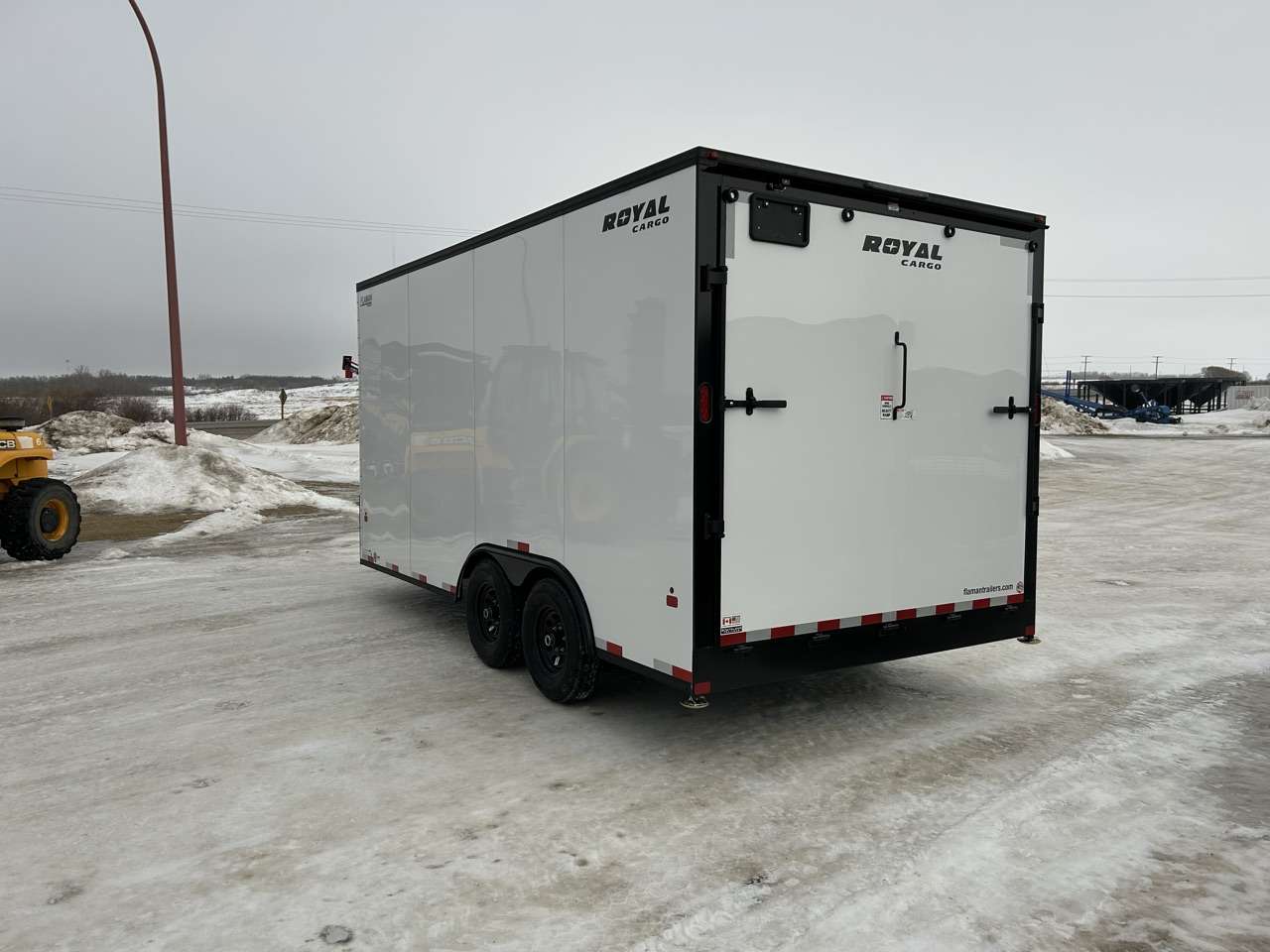 2026 Royal LCH 8'6" x 16' + V-Nose Cargo Trailer