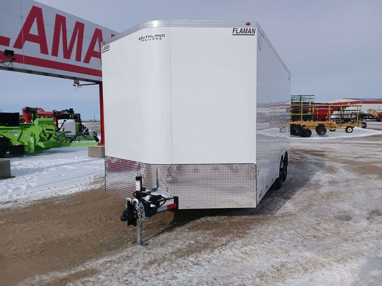 2026 Royal LCH 8'6" x 16' + V-Nose Cargo Trailer