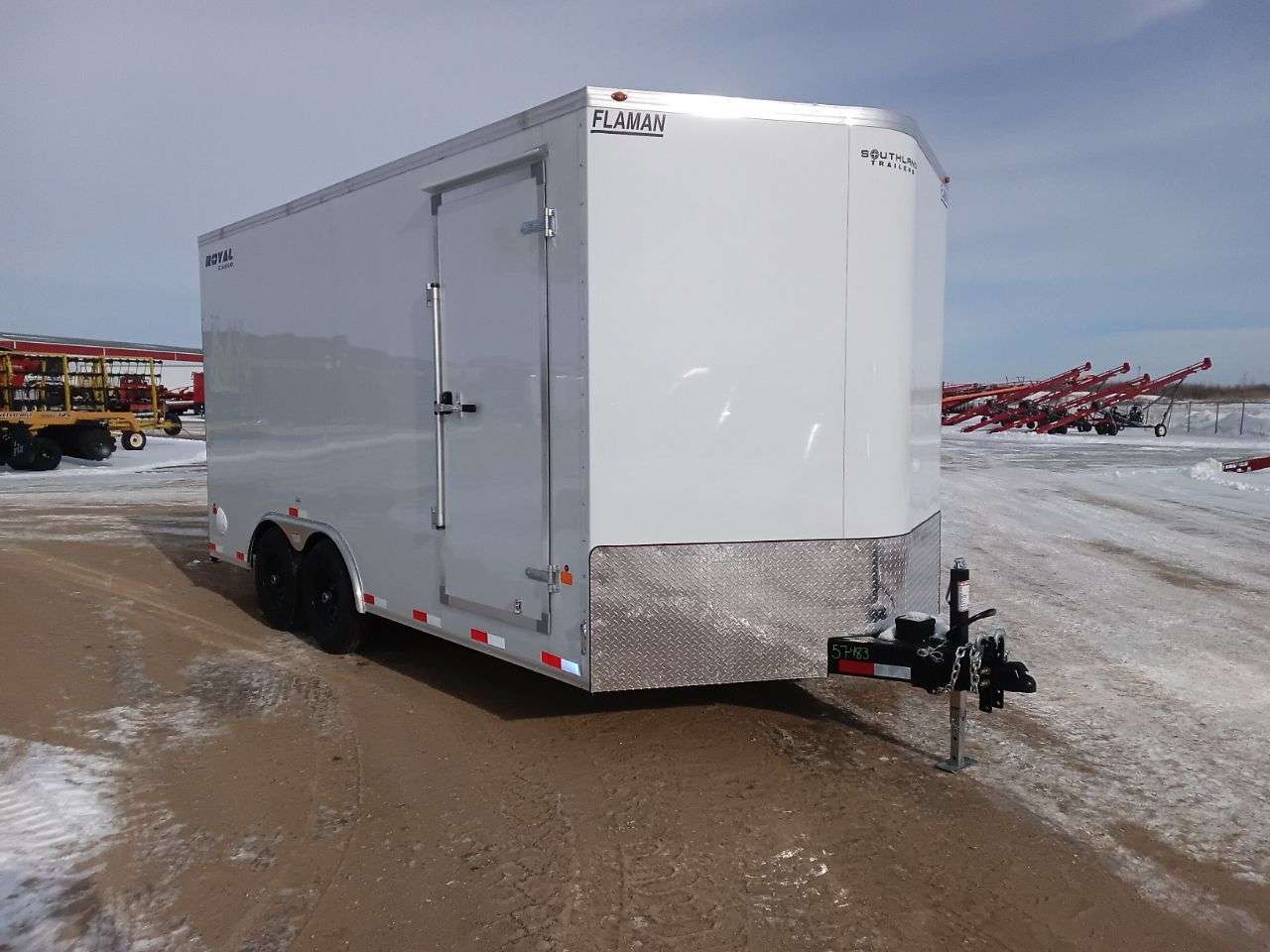 2026 Royal LCH 8'6" x 16' + V-Nose Cargo Trailer