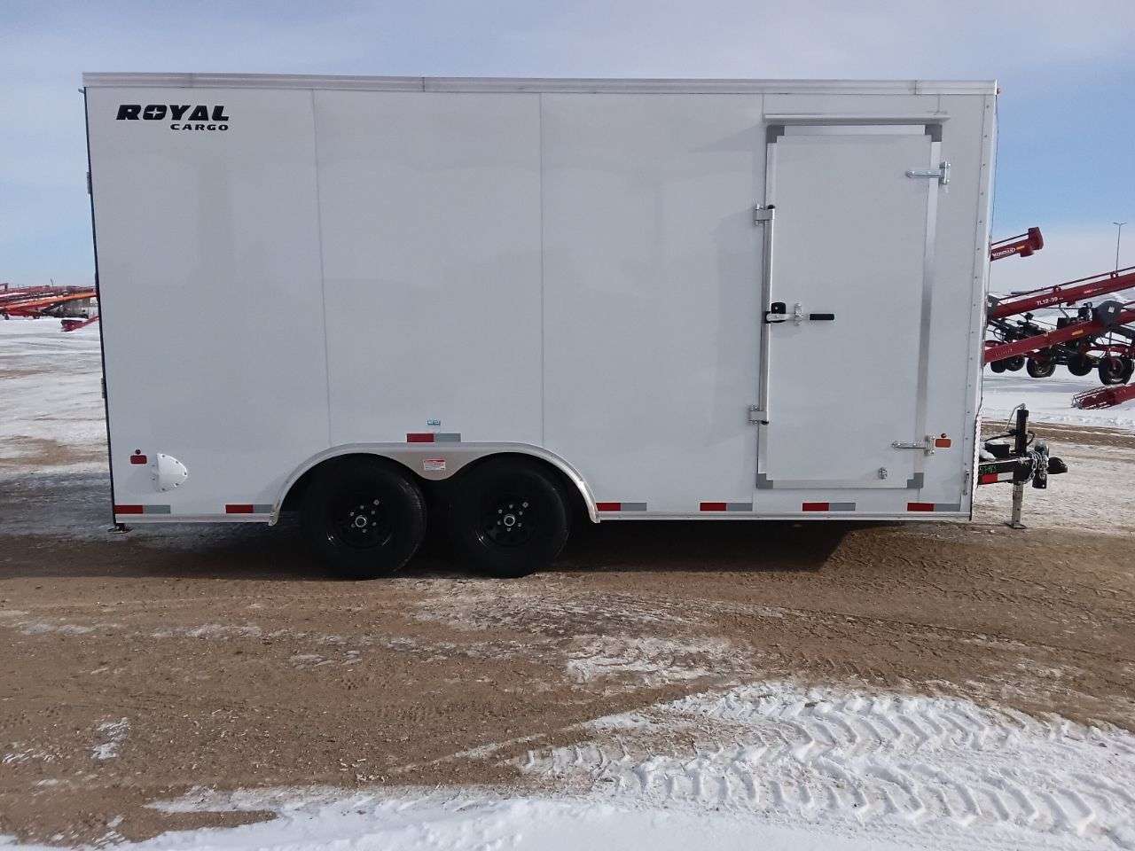 2026 Royal LCH 8'6" x 16' + V-Nose Cargo Trailer