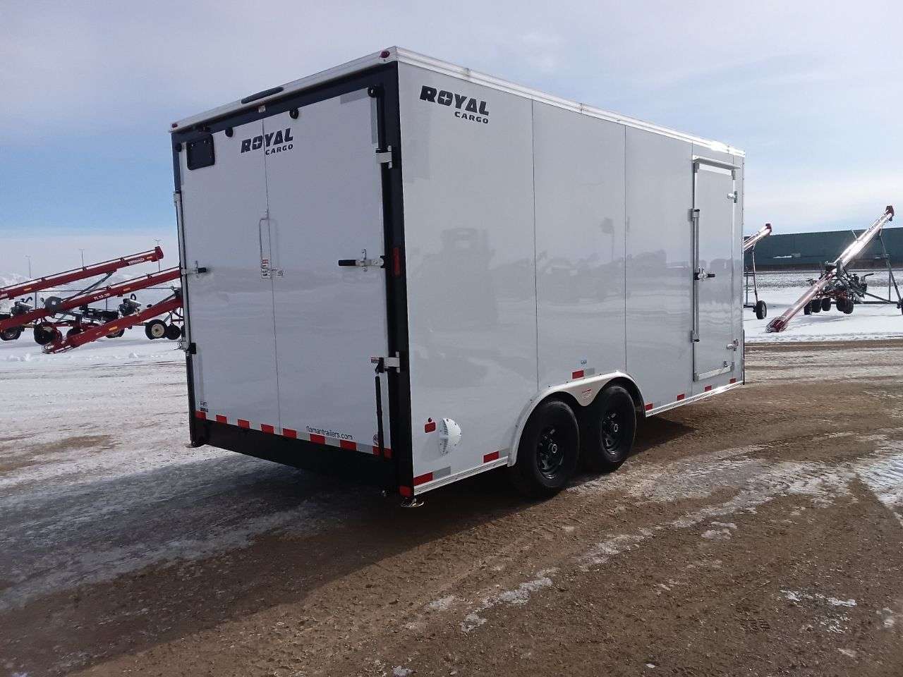 2026 Royal LCH 8'6" x 16' + V-Nose Cargo Trailer