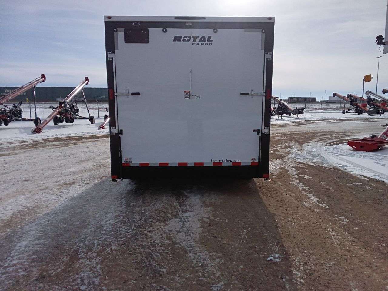 2026 Royal LCH 8'6" x 16' + V-Nose Cargo Trailer