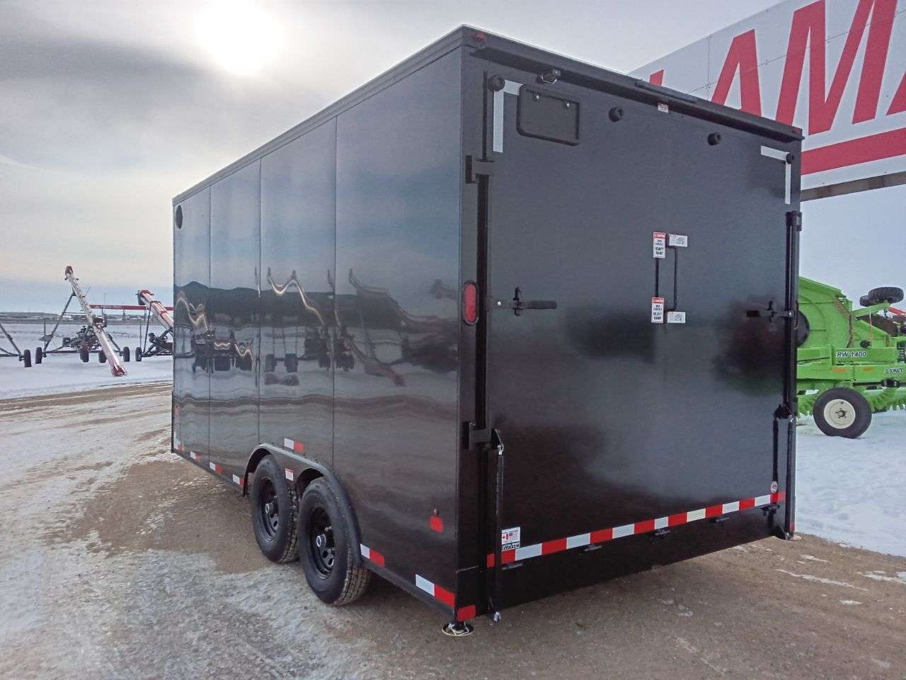 2026 Royal LCH 8'6" x 16' + V-Nose Cargo Trailer