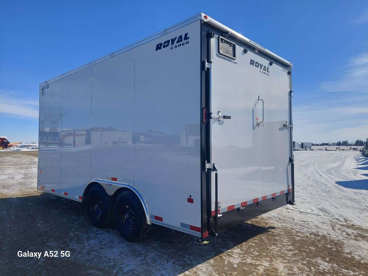 2026 Royal LCH 8'6" x 16' + V-Nose Cargo Trailer