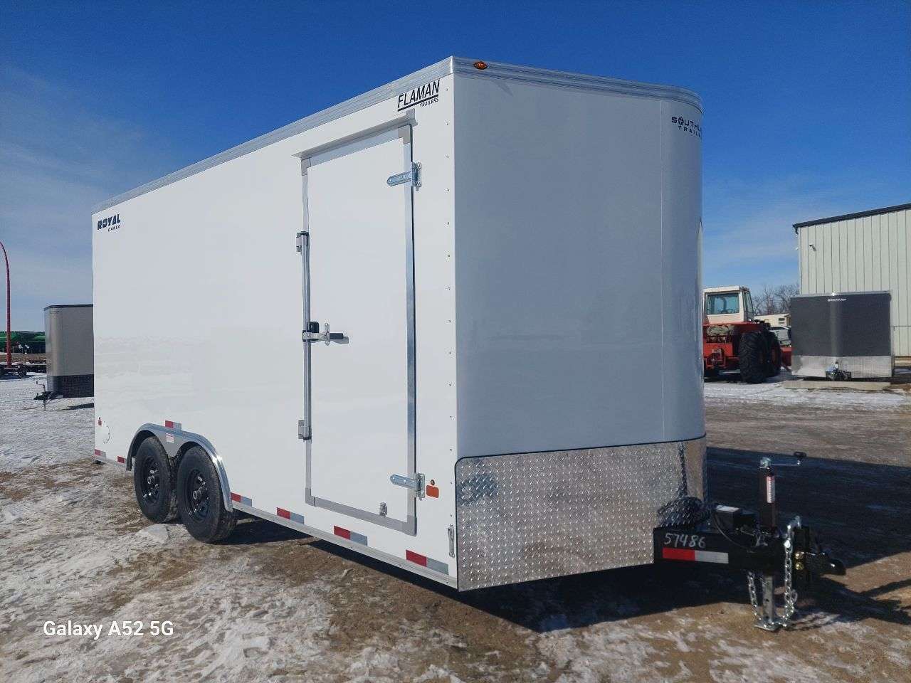 2026 Royal LCH 8'6" x 16' + V-Nose Cargo Trailer