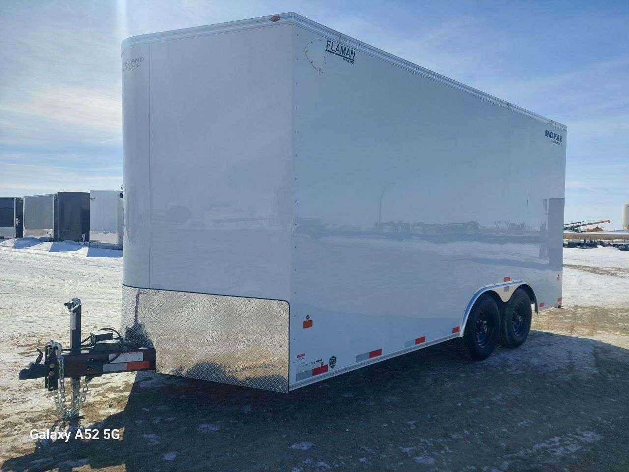 2026 Royal LCH 8'6" x 16' + V-Nose Cargo Trailer