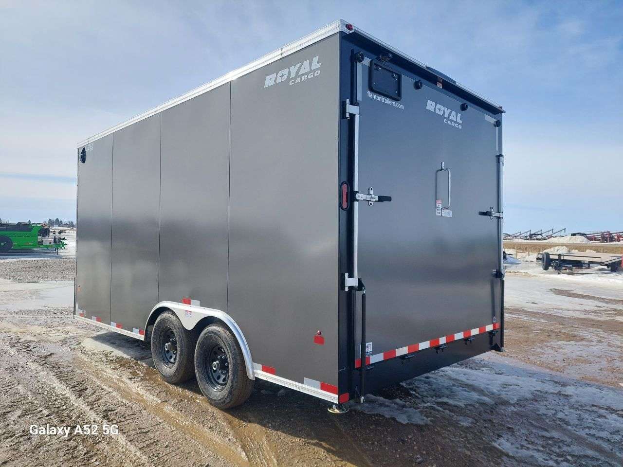 2026 Royal LCH 8'6" x 16' + V-Nose Cargo Trailer