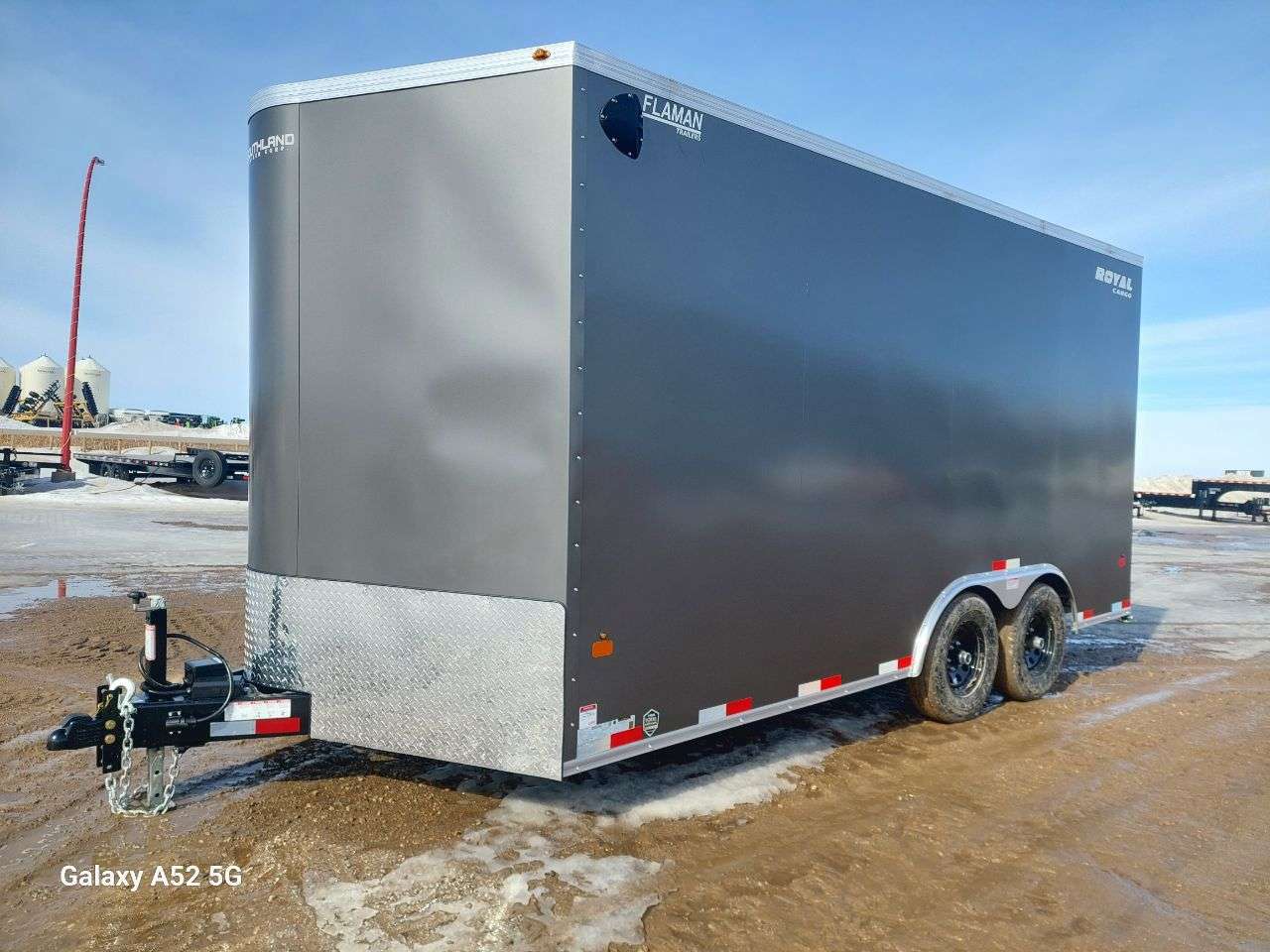 2026 Royal LCH 8'6" x 16' + V-Nose Cargo Trailer