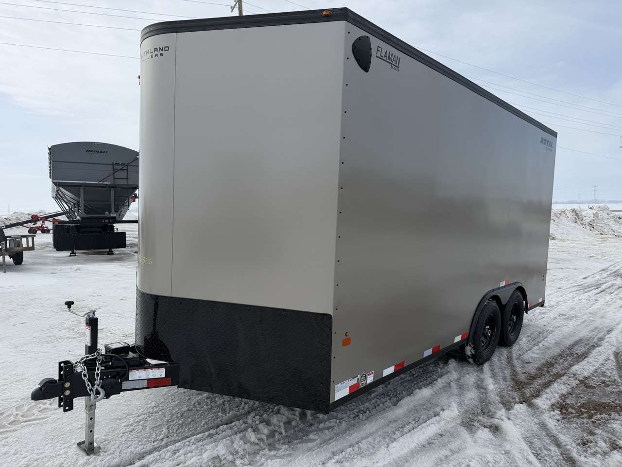 2026 Royal LCH 8'6" x 16' + V-Nose Cargo Trailer