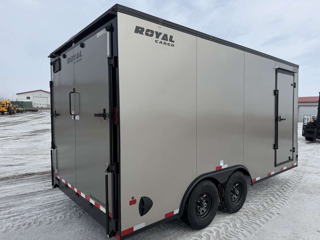 2026 Royal LCH 8'6" x 16' + V-Nose Cargo Trailer