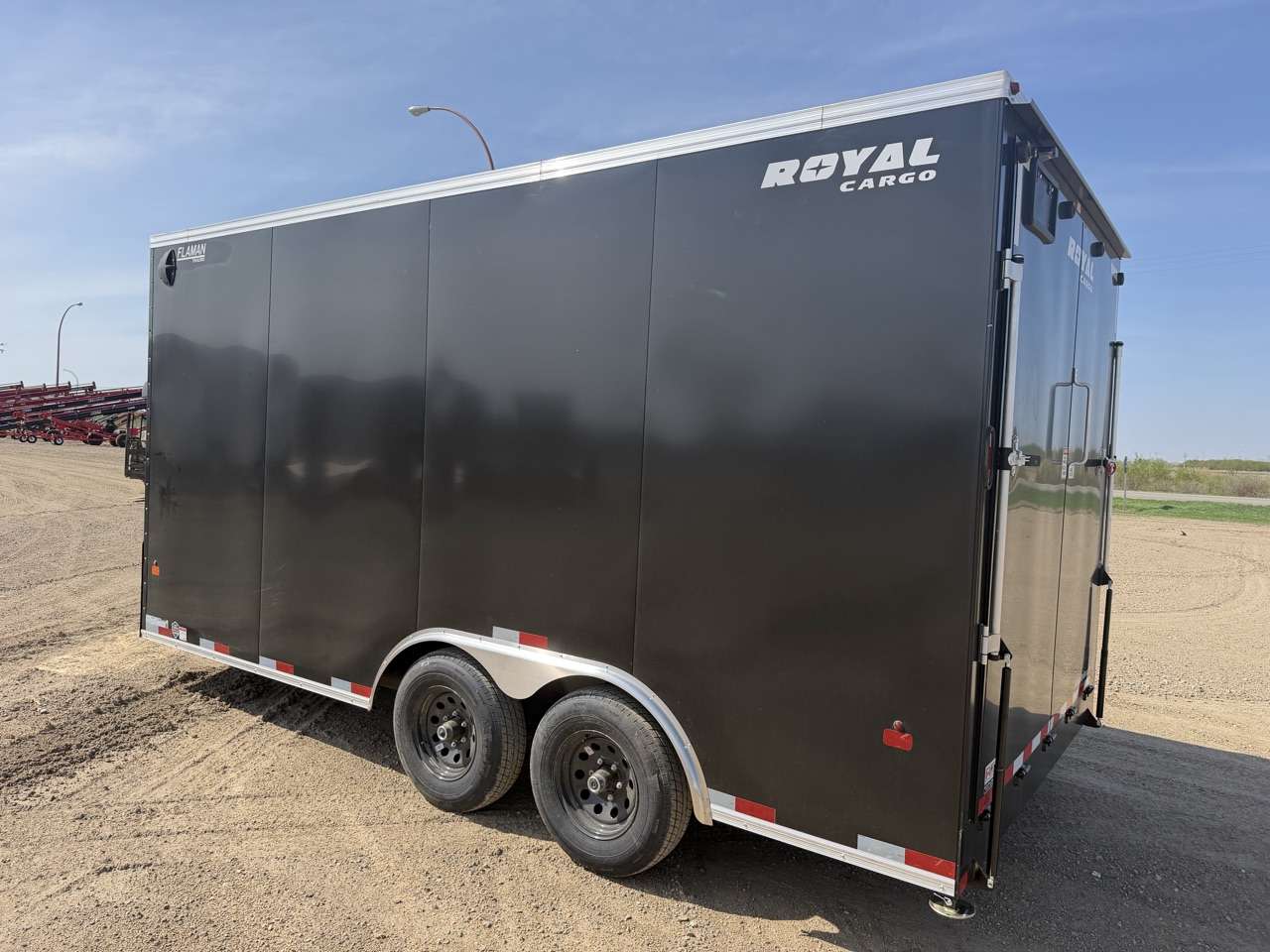2026 Royal LCH 8'6" x 16' + V-Nose Cargo Trailer