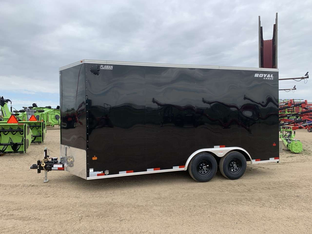2026 Royal LCH 8'6" x 16' + V-Nose Cargo Trailer