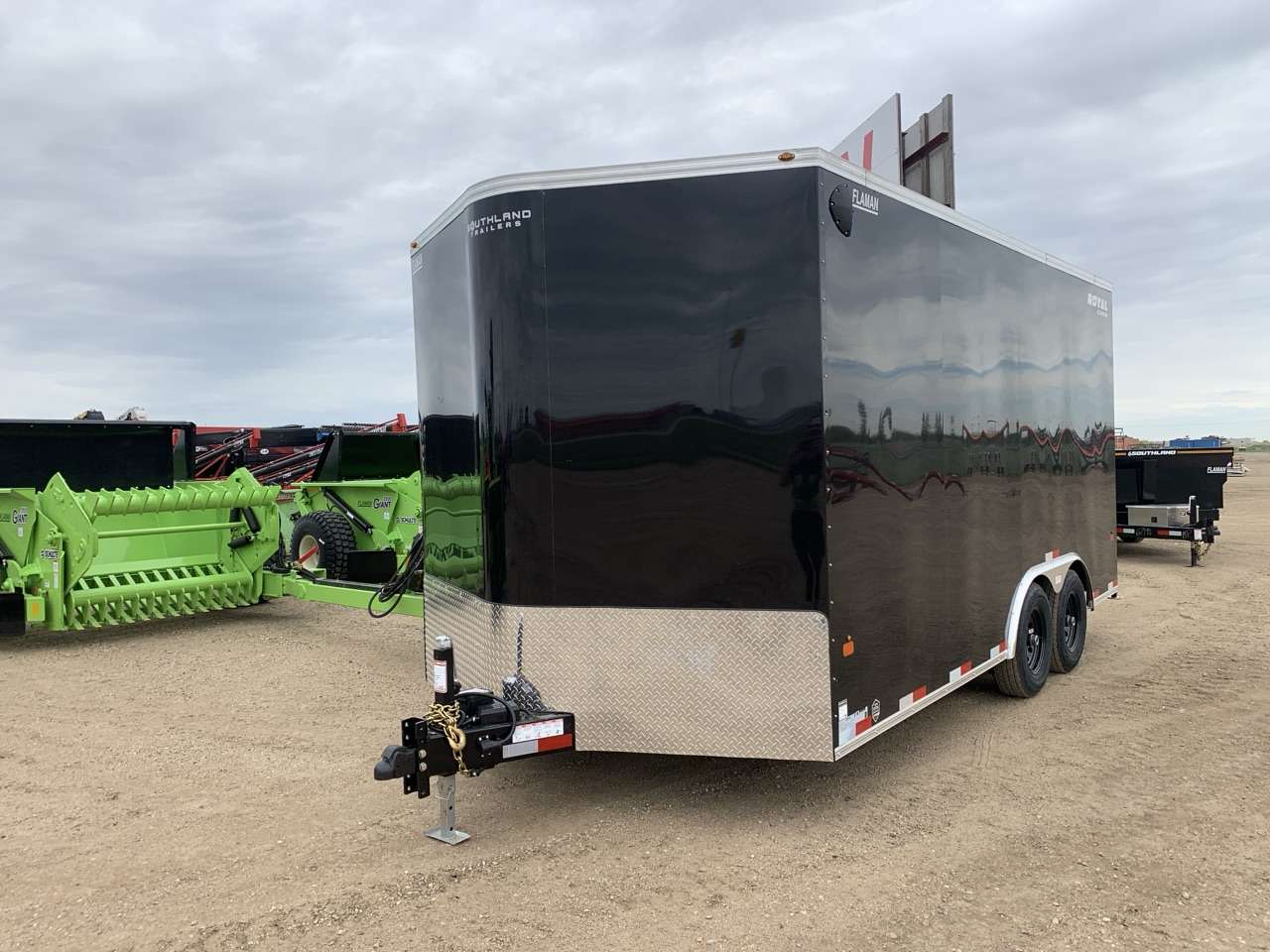 2026 Royal LCH 8'6" x 16' + V-Nose Cargo Trailer
