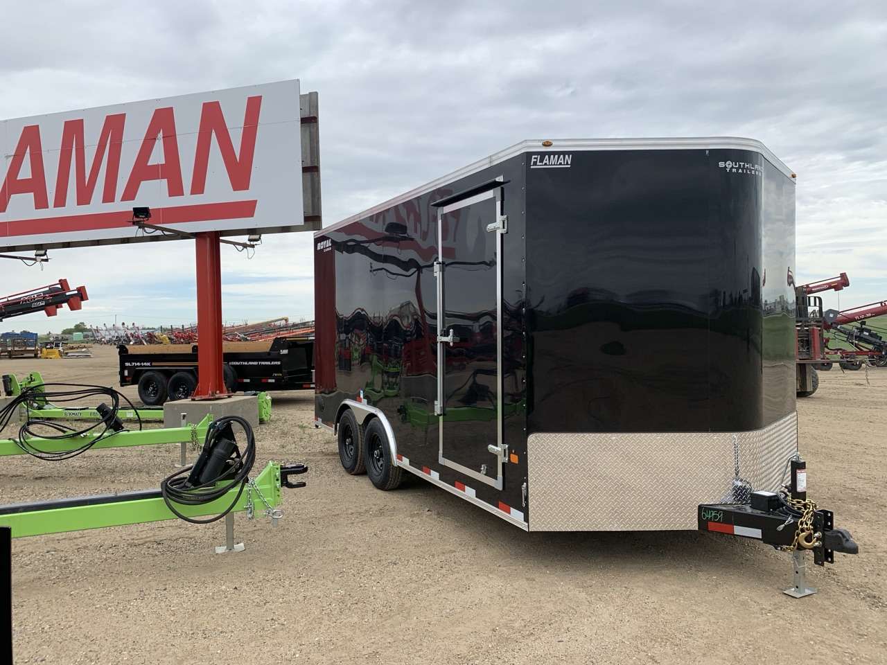 2026 Royal LCH 8'6" x 16' + V-Nose Cargo Trailer