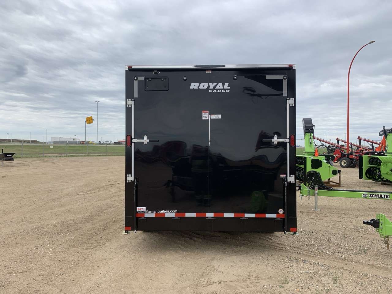 2026 Royal LCH 8'6" x 16' + V-Nose Cargo Trailer
