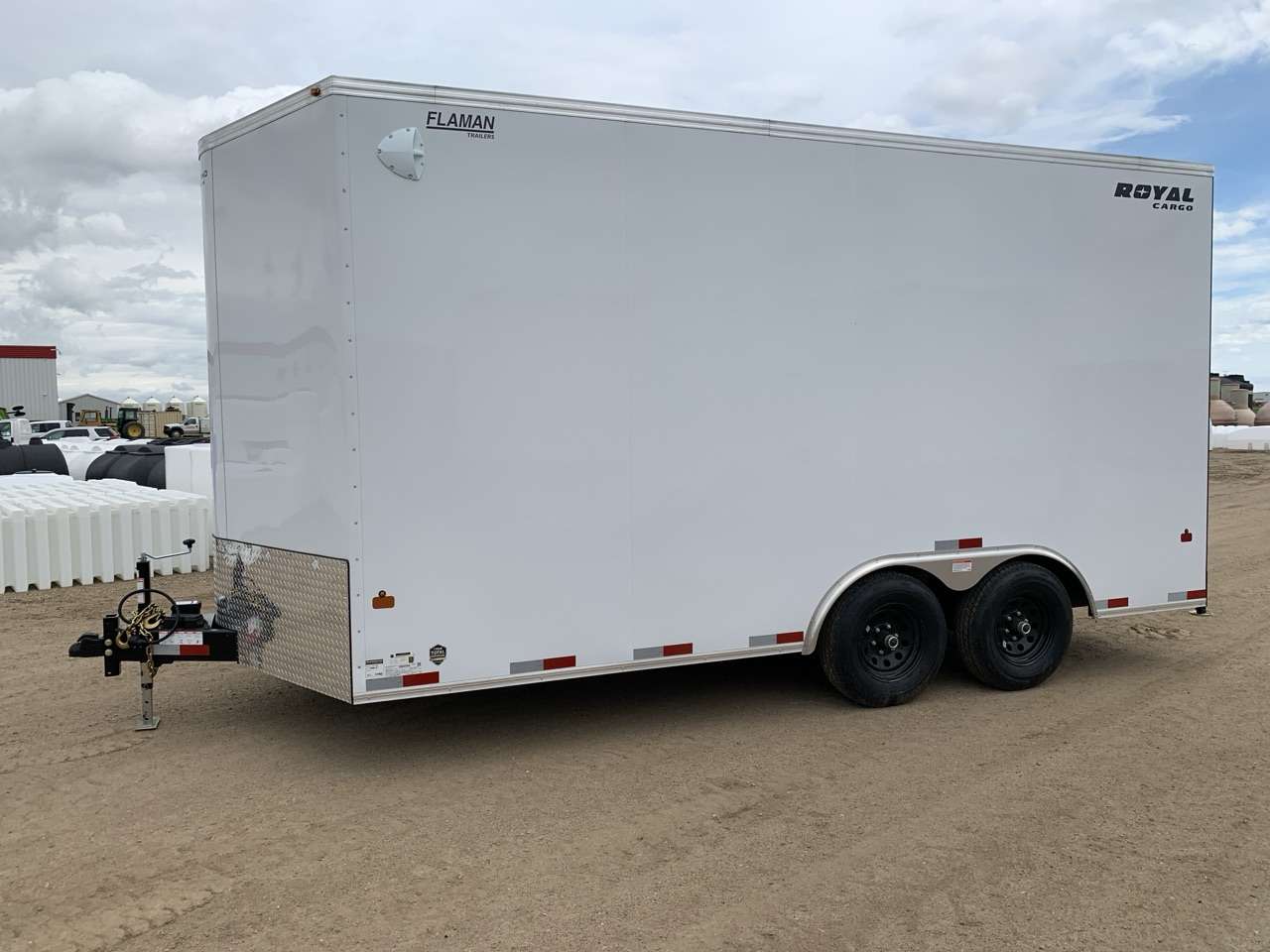 2026 Royal LCH 8'6" x 16' + V-Nose Cargo Trailer