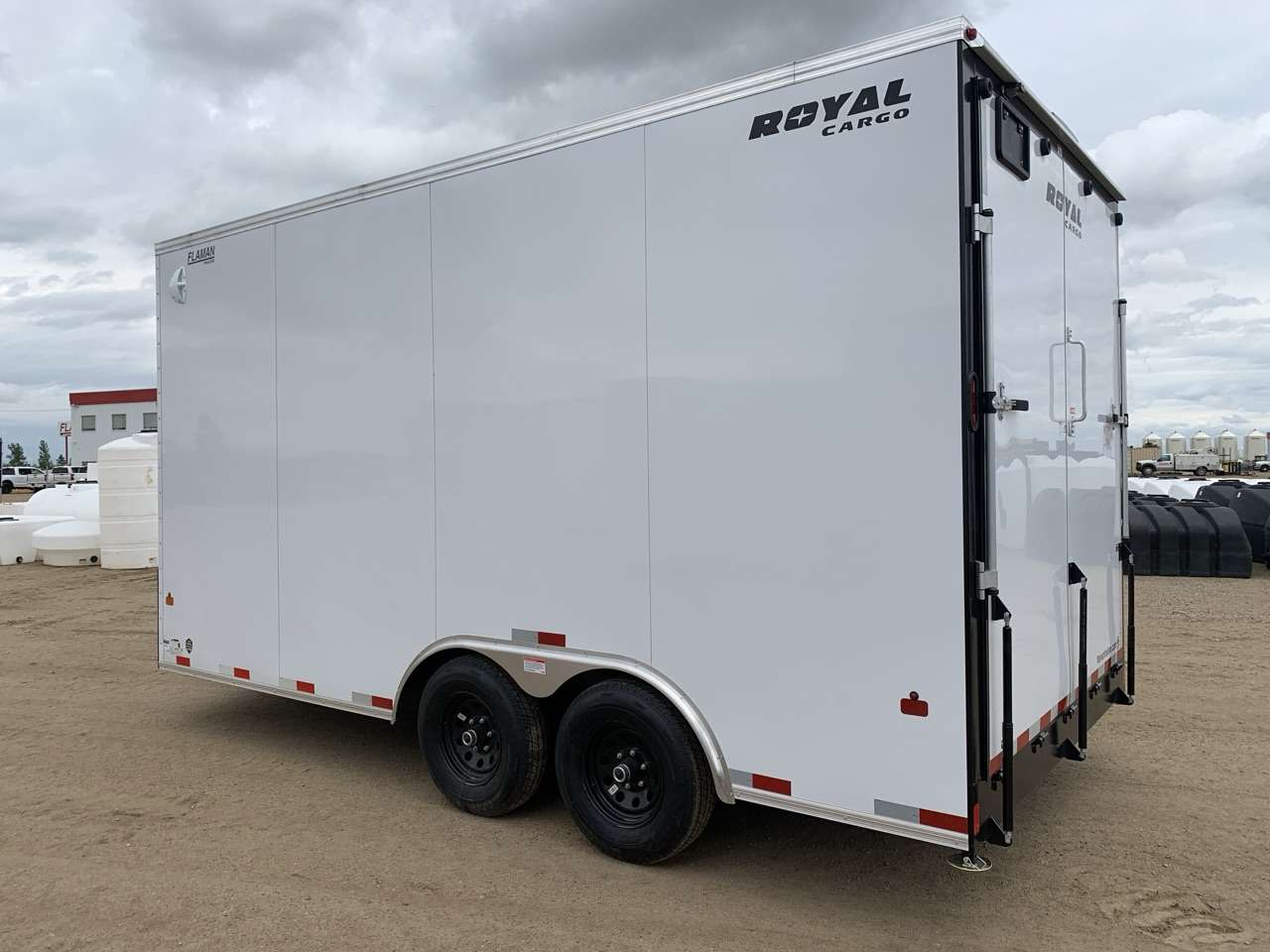 2026 Royal LCH 8'6" x 16' + V-Nose Cargo Trailer