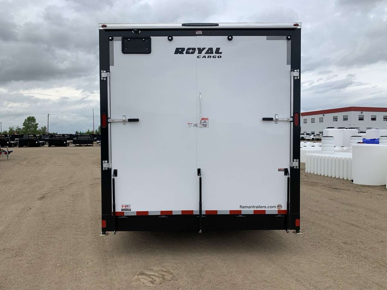 2026 Royal LCH 8'6" x 16' + V-Nose Cargo Trailer