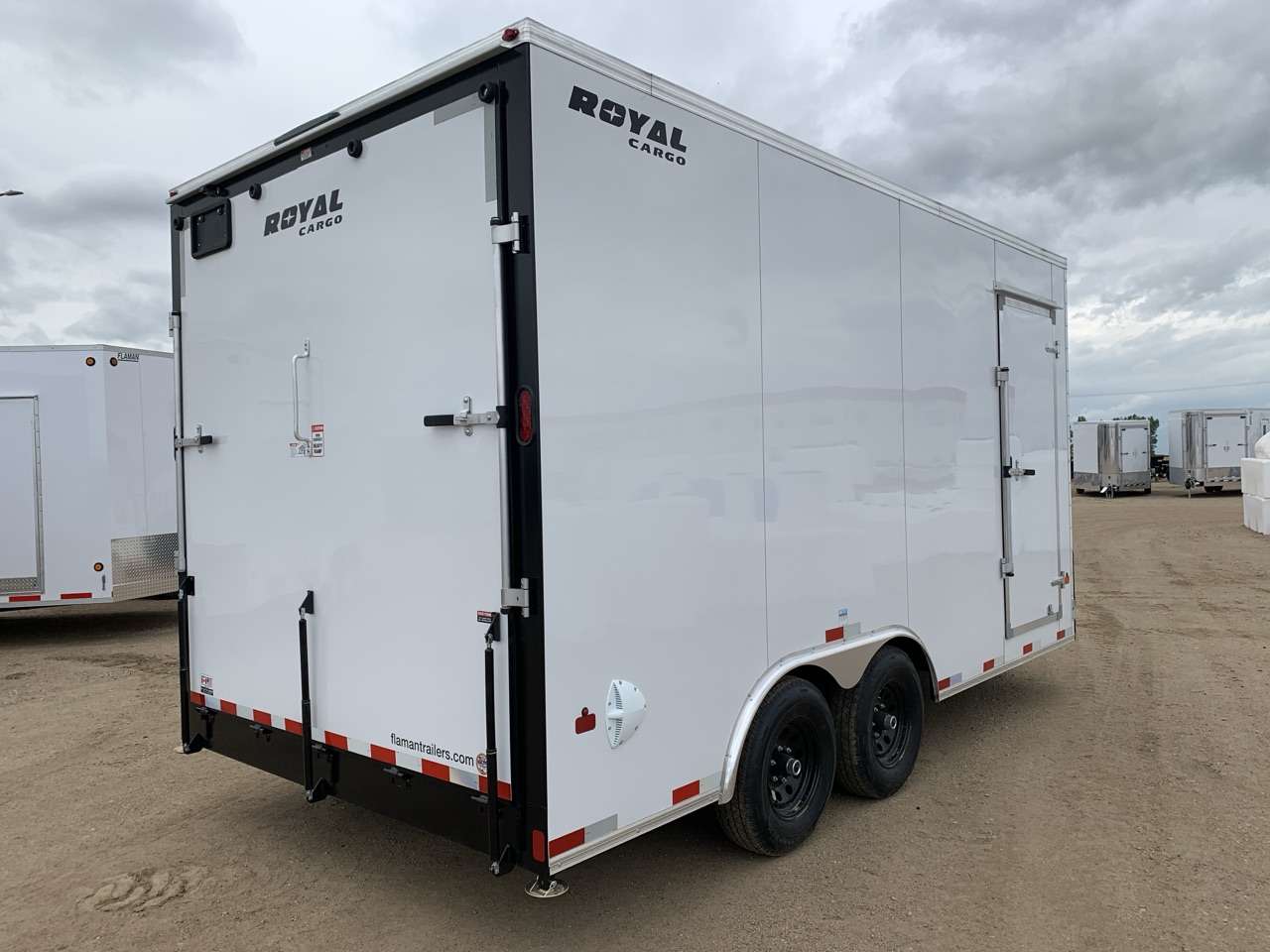 2026 Royal LCH 8'6" x 16' + V-Nose Cargo Trailer