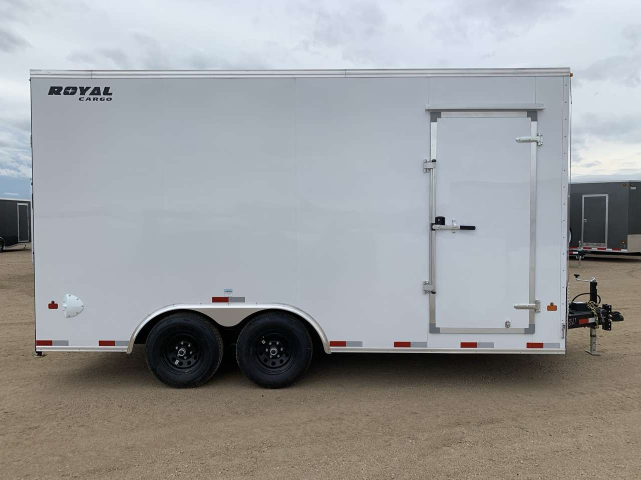 2026 Royal LCH 8'6" x 16' + V-Nose Cargo Trailer