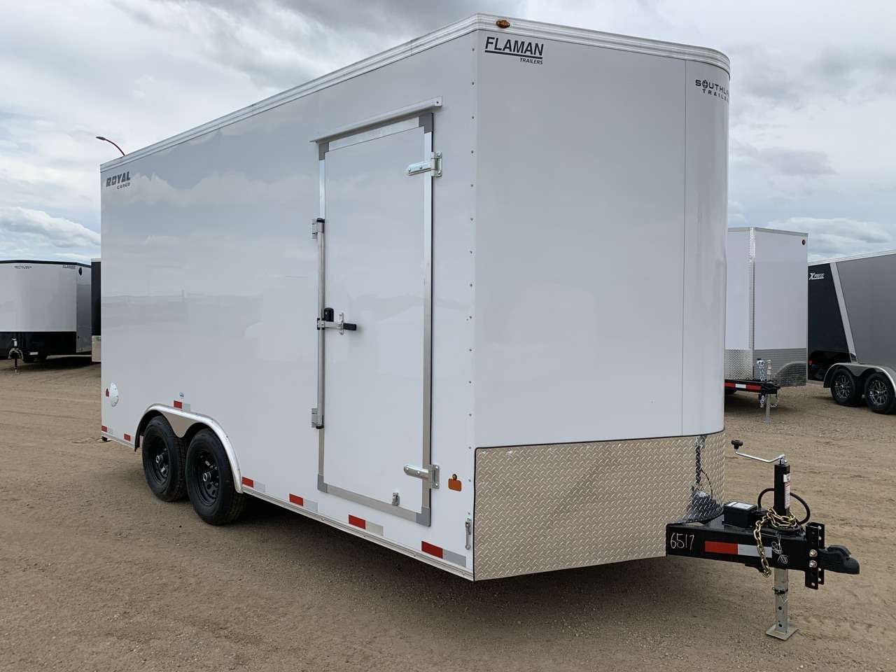 2026 Royal LCH 8'6" x 16' + V-Nose Cargo Trailer