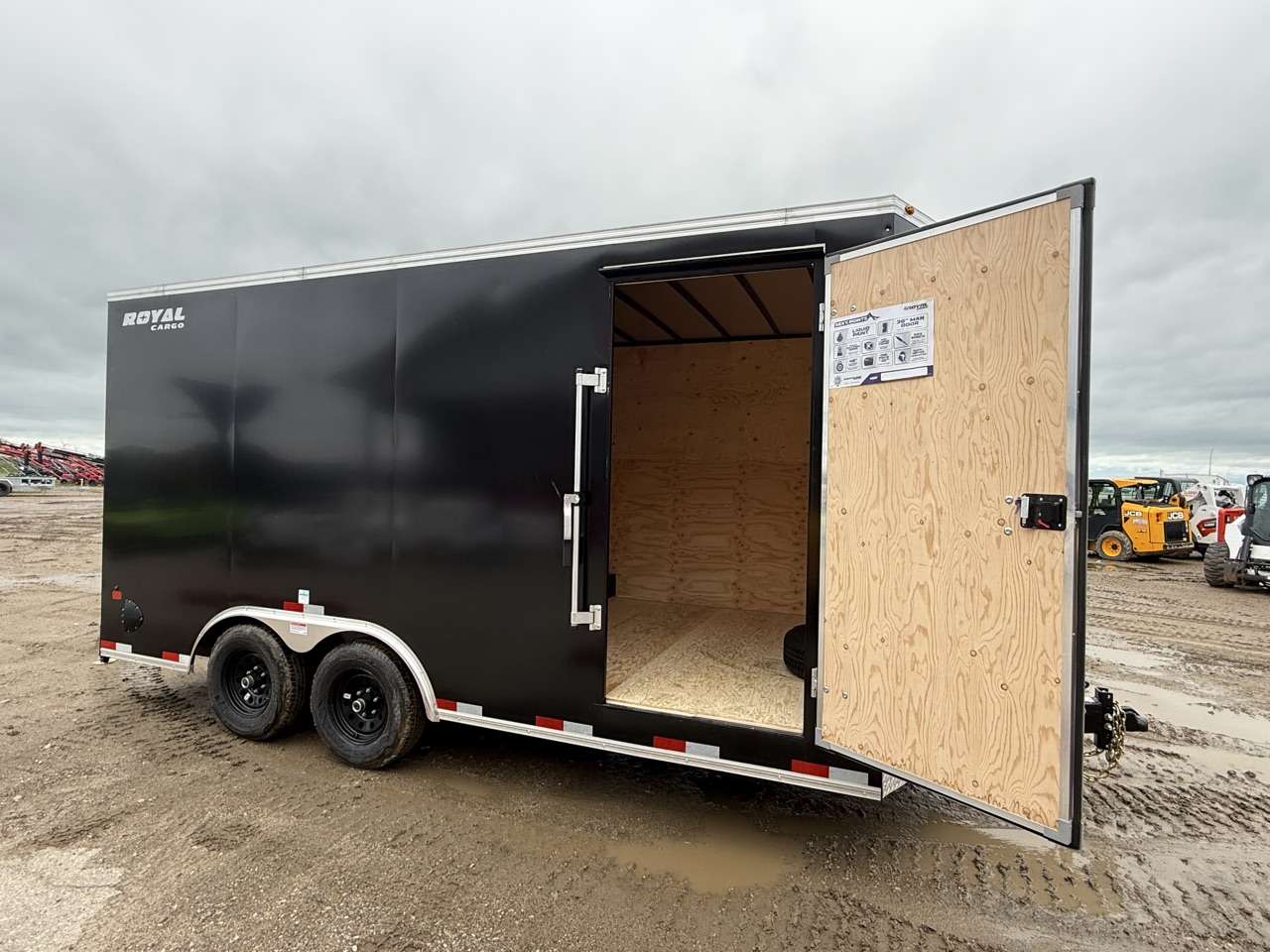 2026 Royal LCH 8'6" x 16' + V-Nose Cargo Trailer