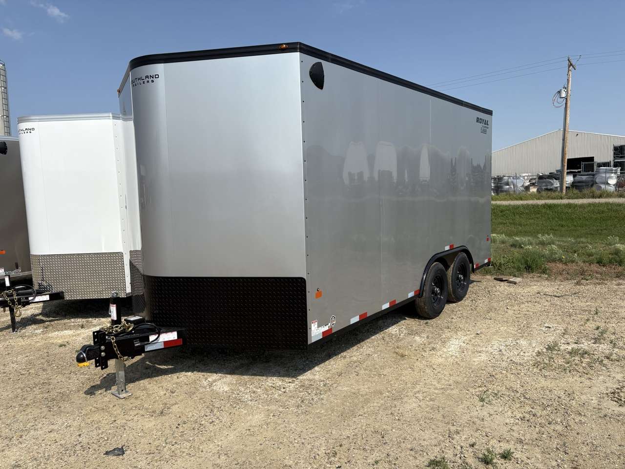 2026 Royal LCH 8'6" x 16' + V-Nose Cargo Trailer