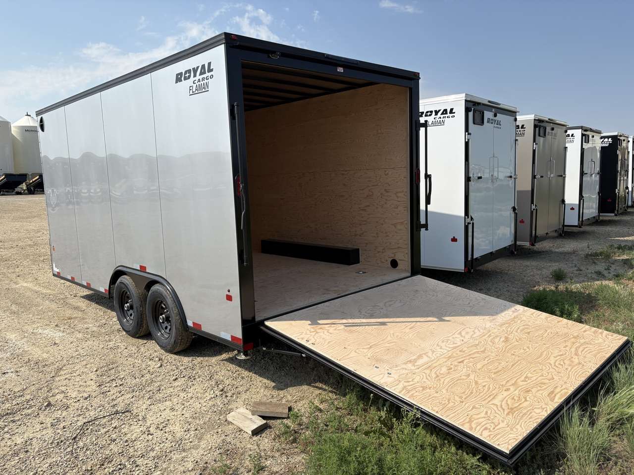 2026 Royal LCH 8'6" x 16' + V-Nose Cargo Trailer