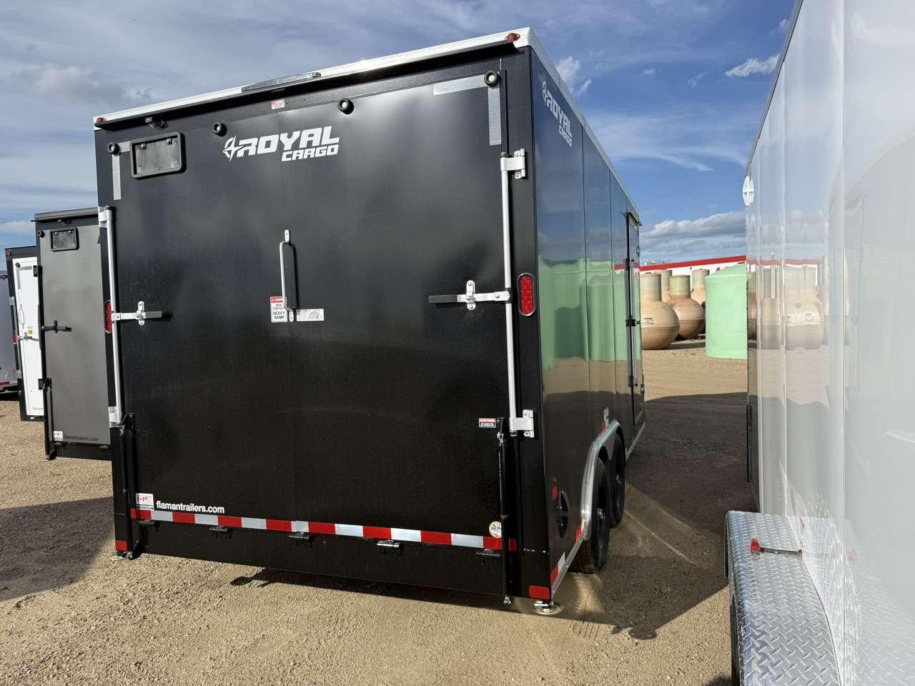 2026 Royal LCH 8'6" x 16' + V-Nose Cargo Trailer