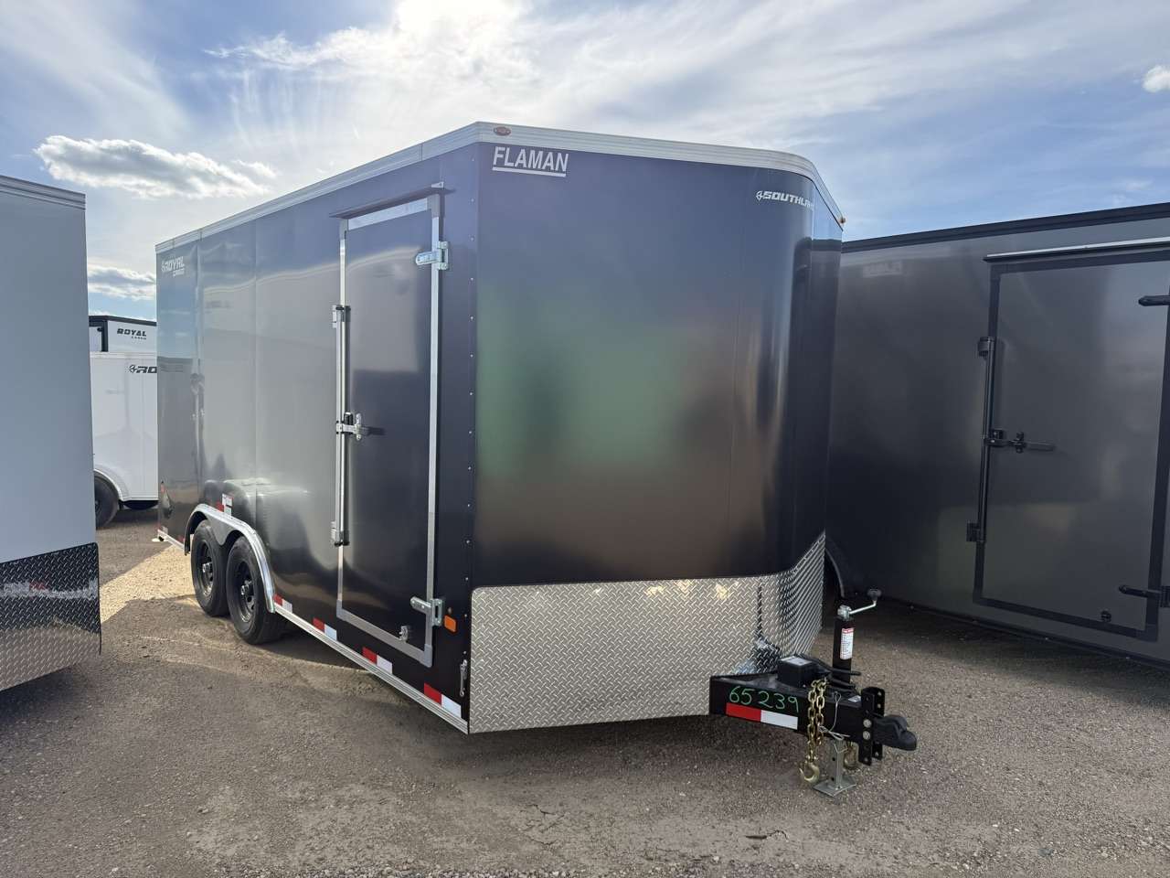 2026 Royal LCH 8'6" x 16' + V-Nose Cargo Trailer
