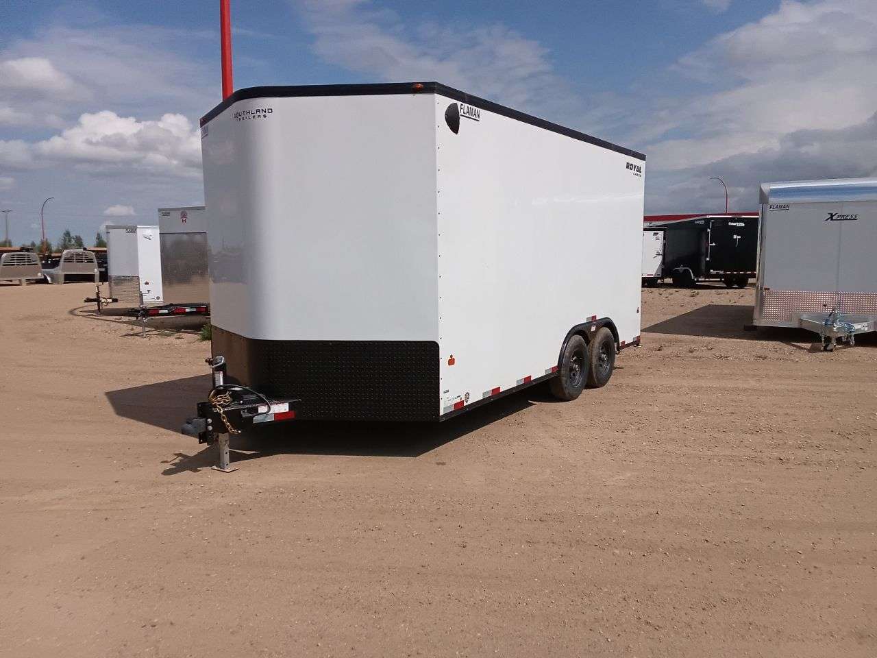 2026 Royal LCH 8'6" x 16' + V-Nose Cargo Trailer