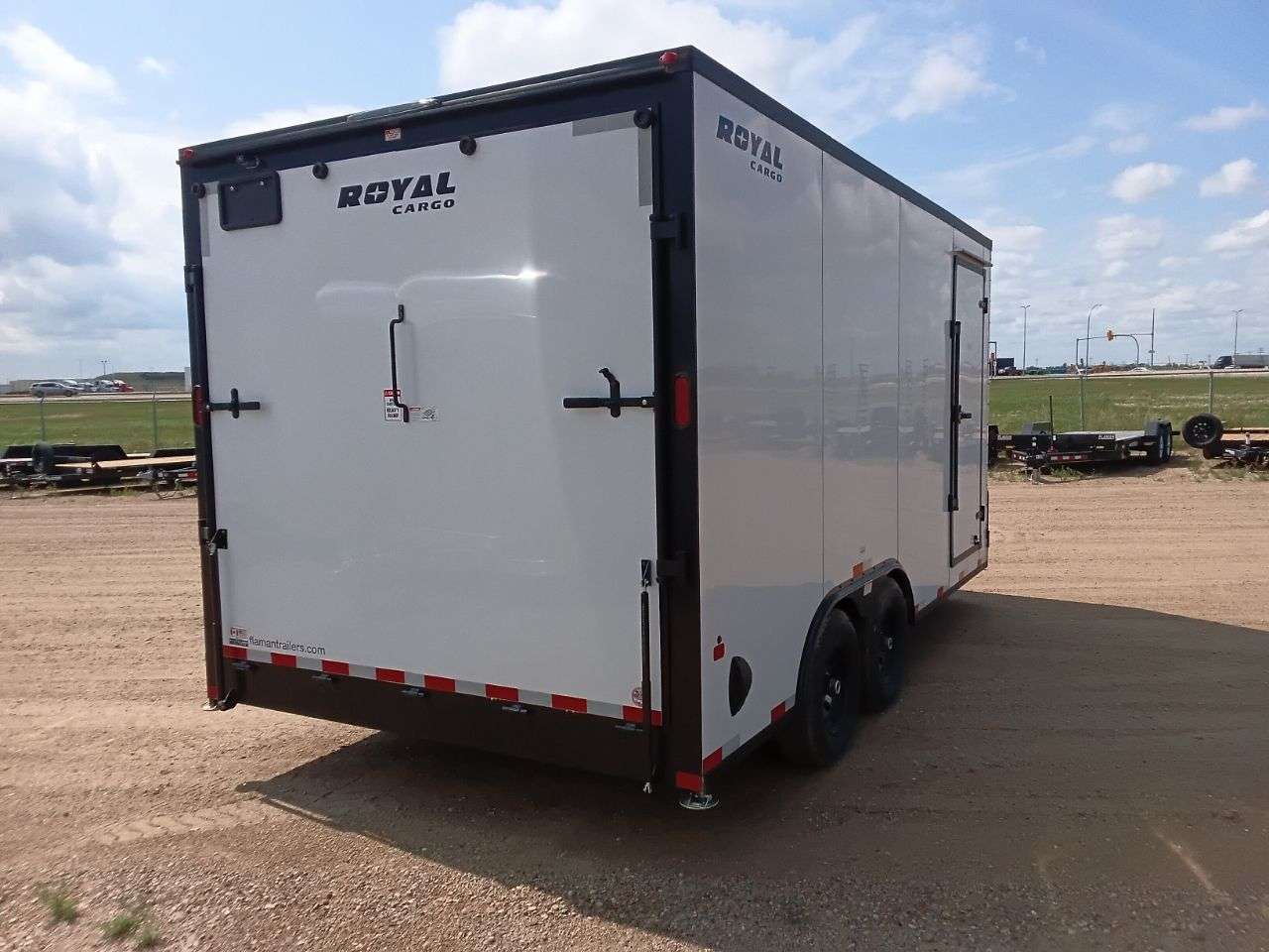 2026 Royal LCH 8'6" x 16' + V-Nose Cargo Trailer