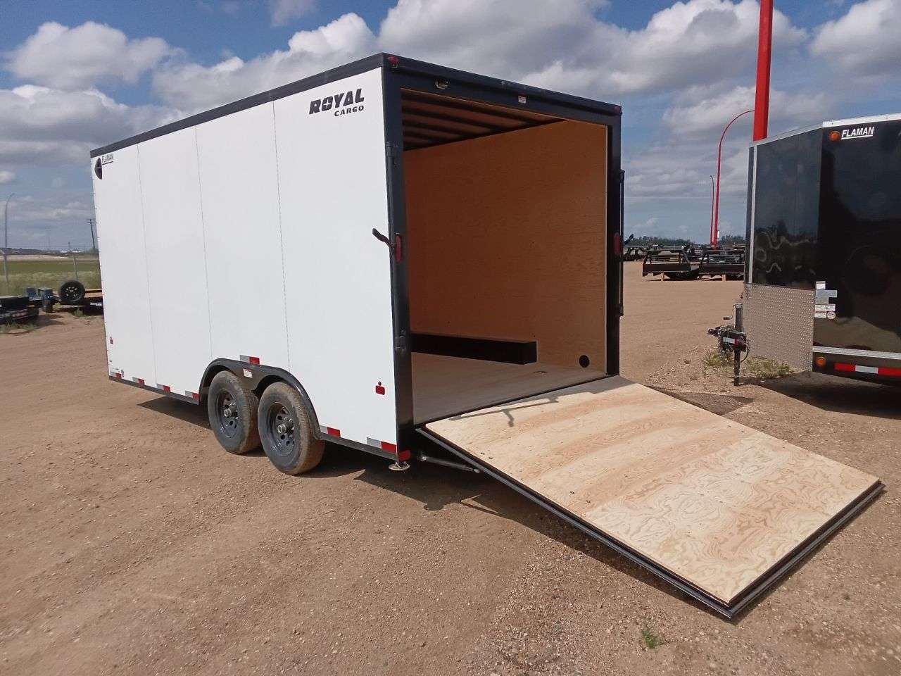 2026 Royal LCH 8'6" x 16' + V-Nose Cargo Trailer